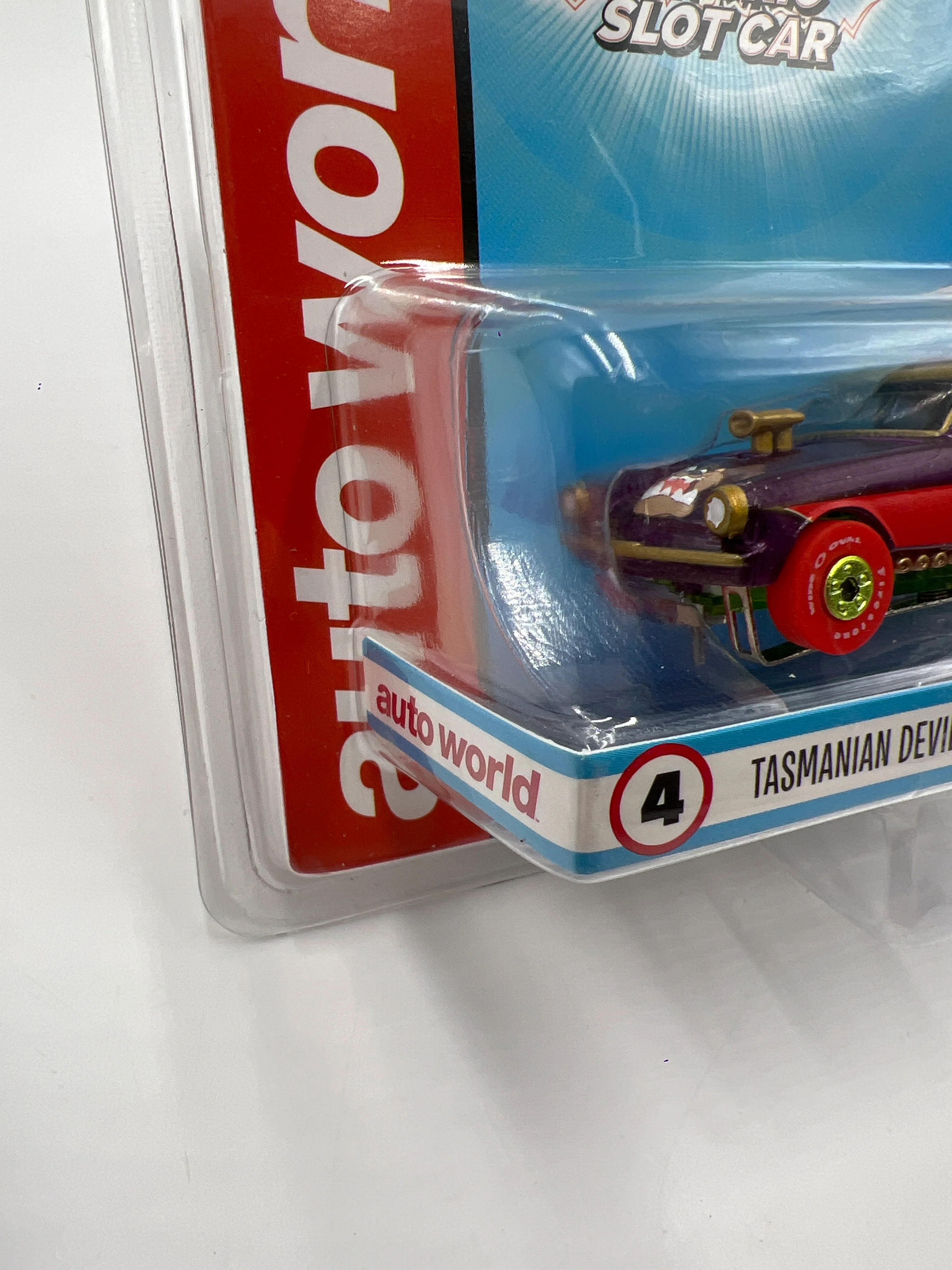 Auto World Thunderjet Ultra G Looney Tunes Tasmanian Devil 1953 Studebaker Funny Car Electric Slot Car 182C - Image 5