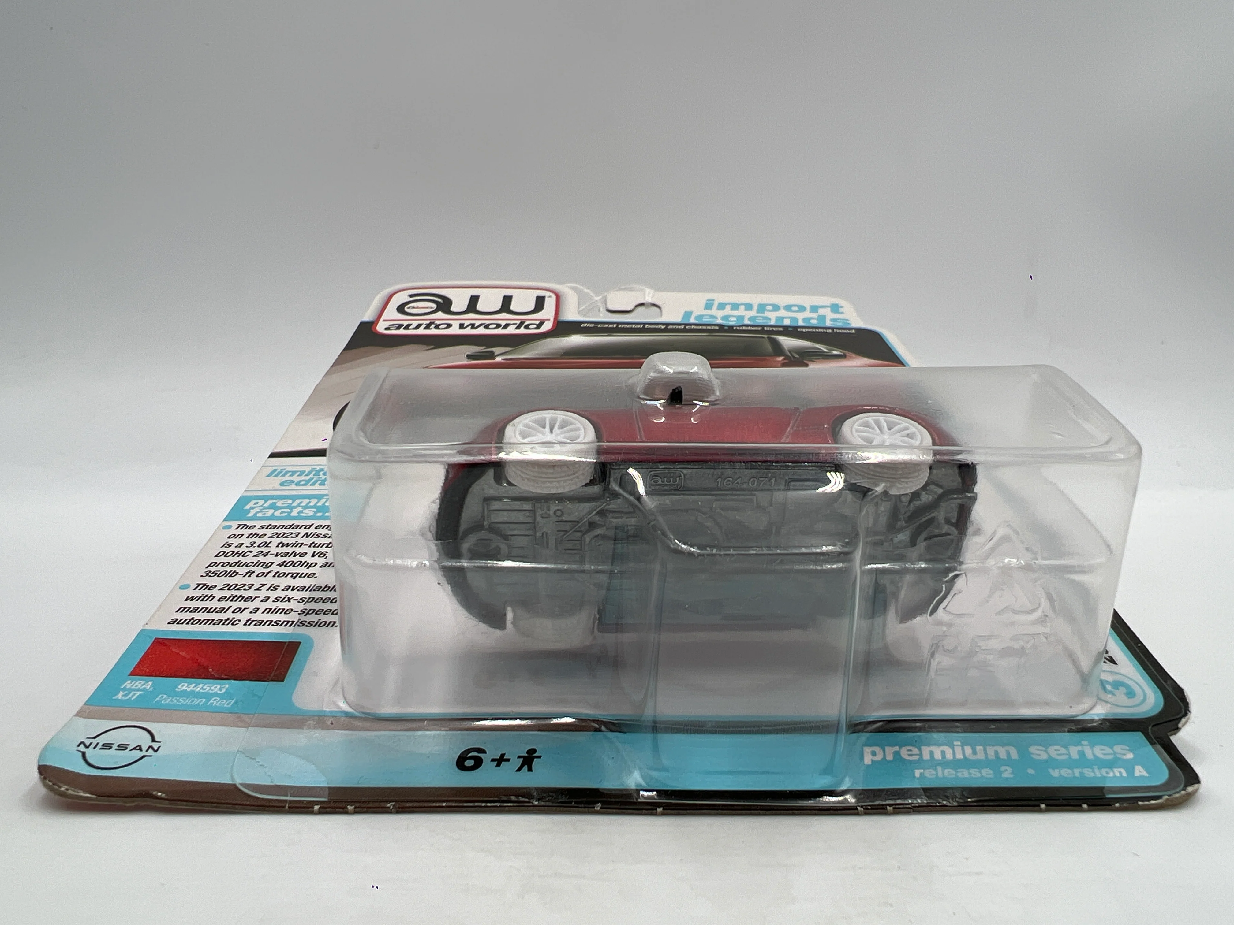 Auto World Ultra Red Chase Import Legends Release 2 Version A 2023 Nissan Z Red - Image 5