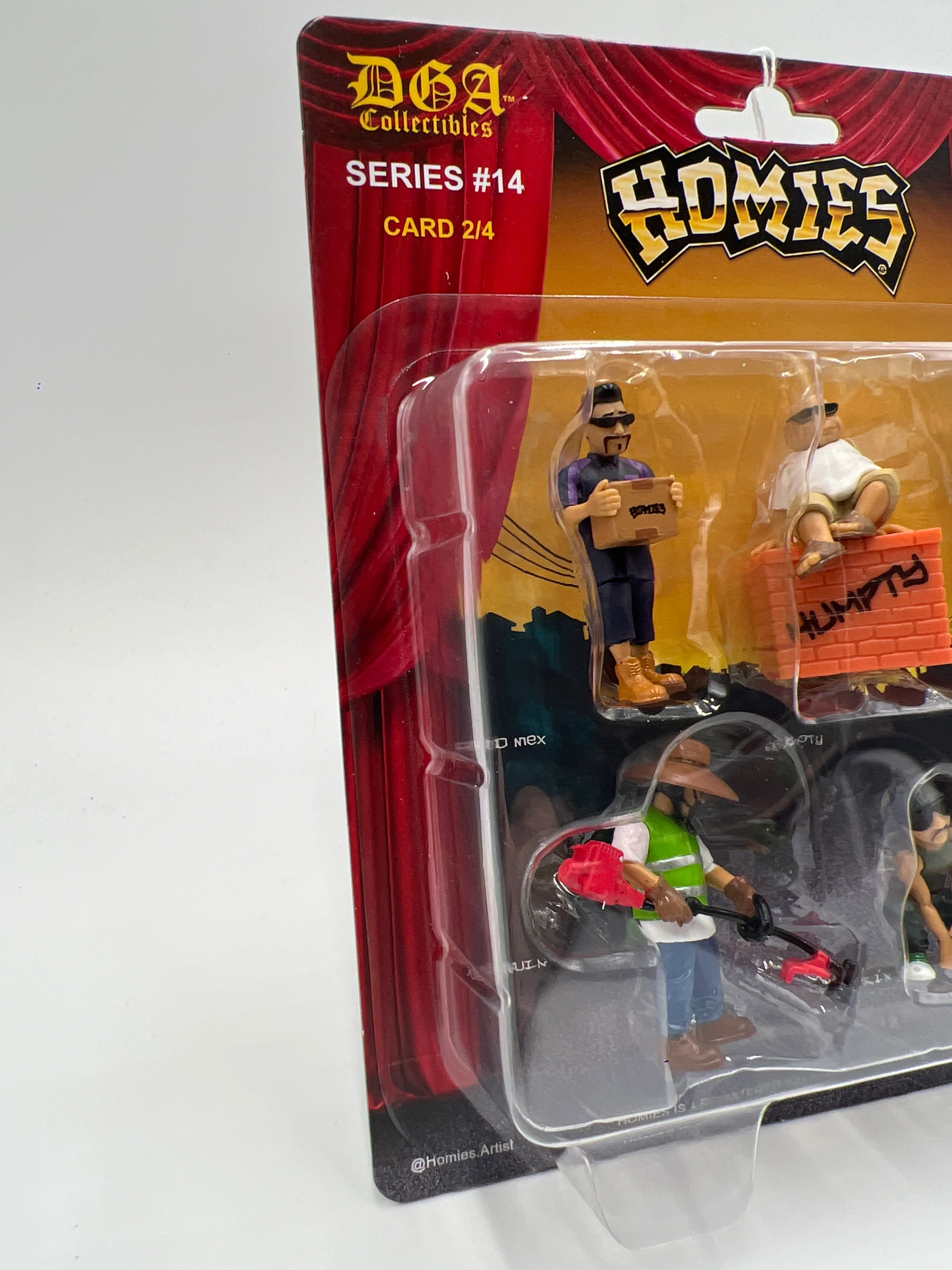 DGA Collectibles Homies Legend Series #14 Card 2/4 223F - Image 5