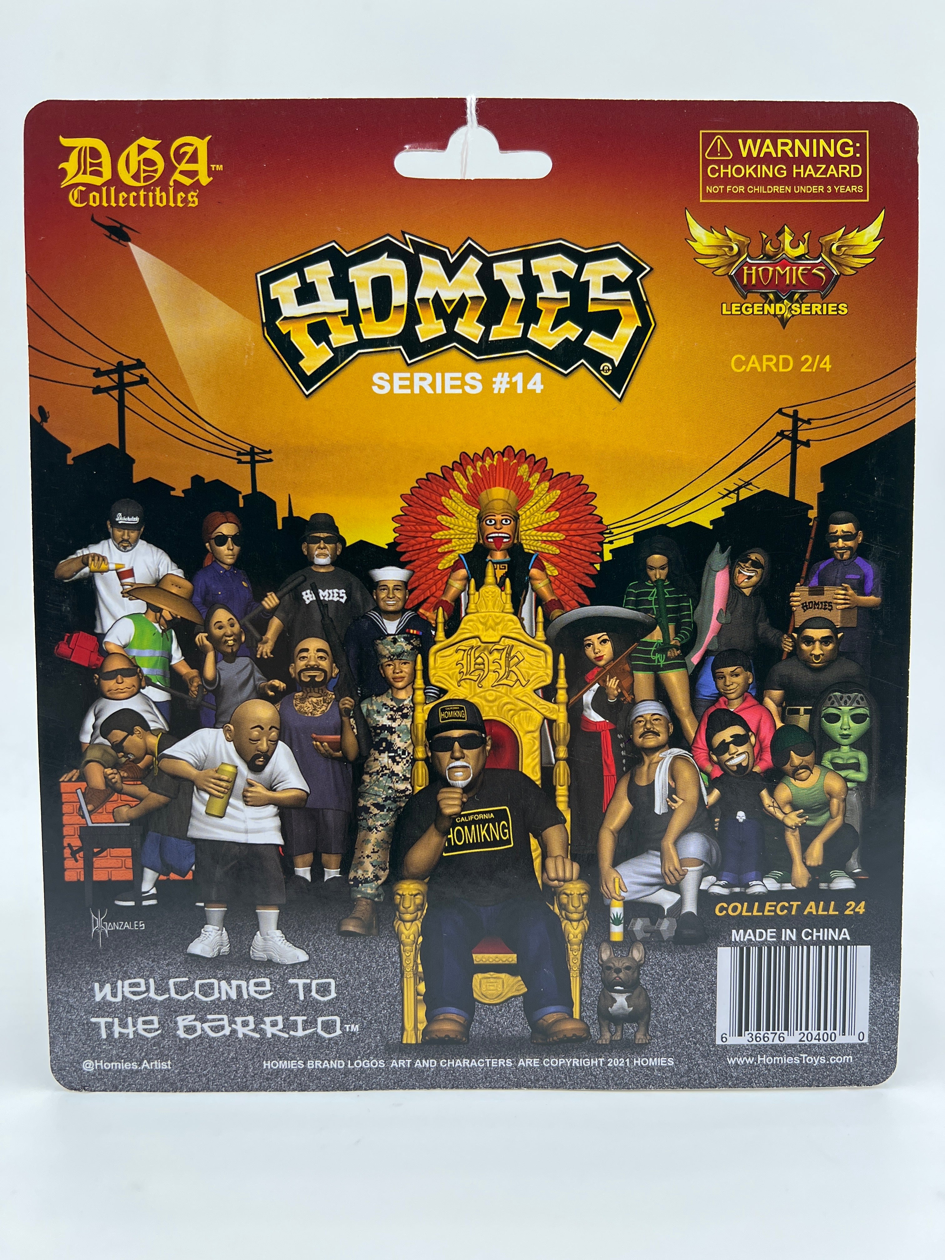 DGA Collectibles Homies Legend Series #14 Card 2/4 223F - Image 7