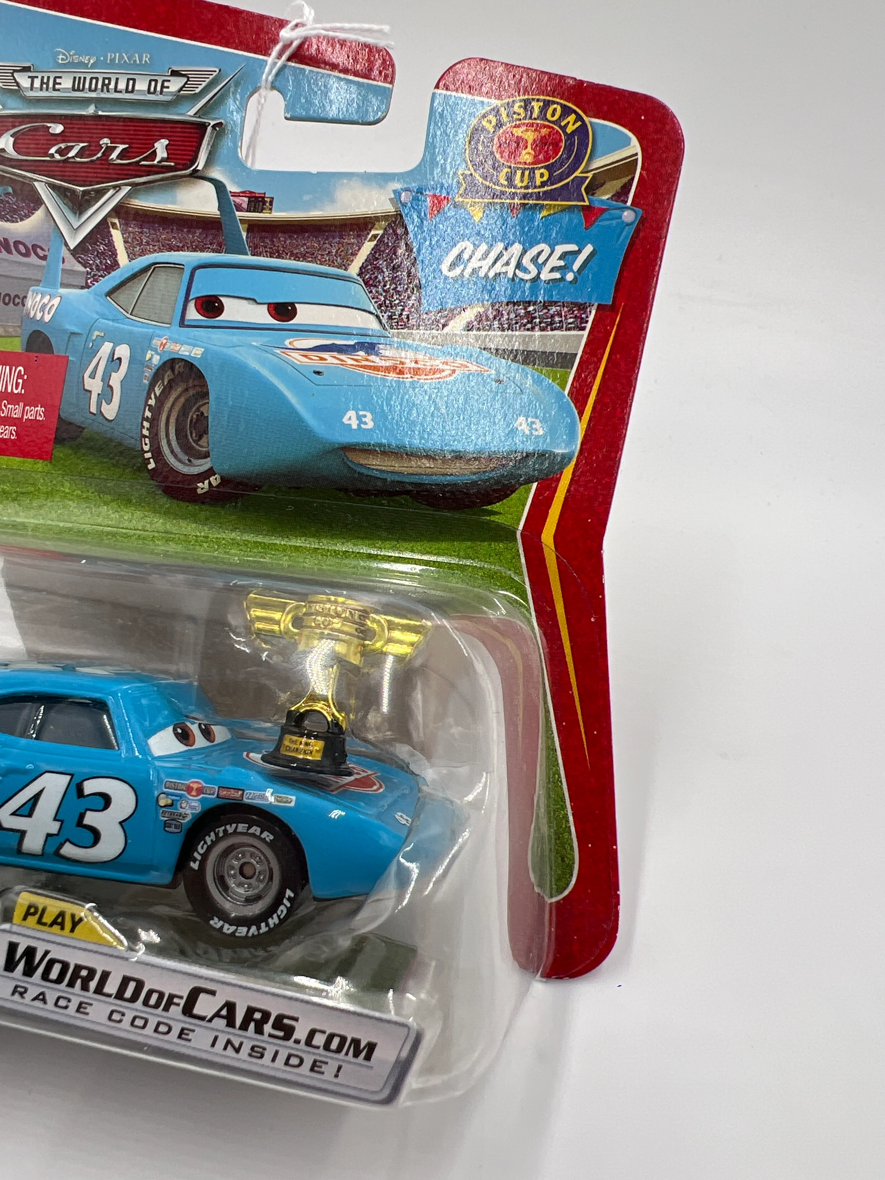 Disney Pixar The World of Cars Chase #101 The King With Piston Cup 139A - Image 4
