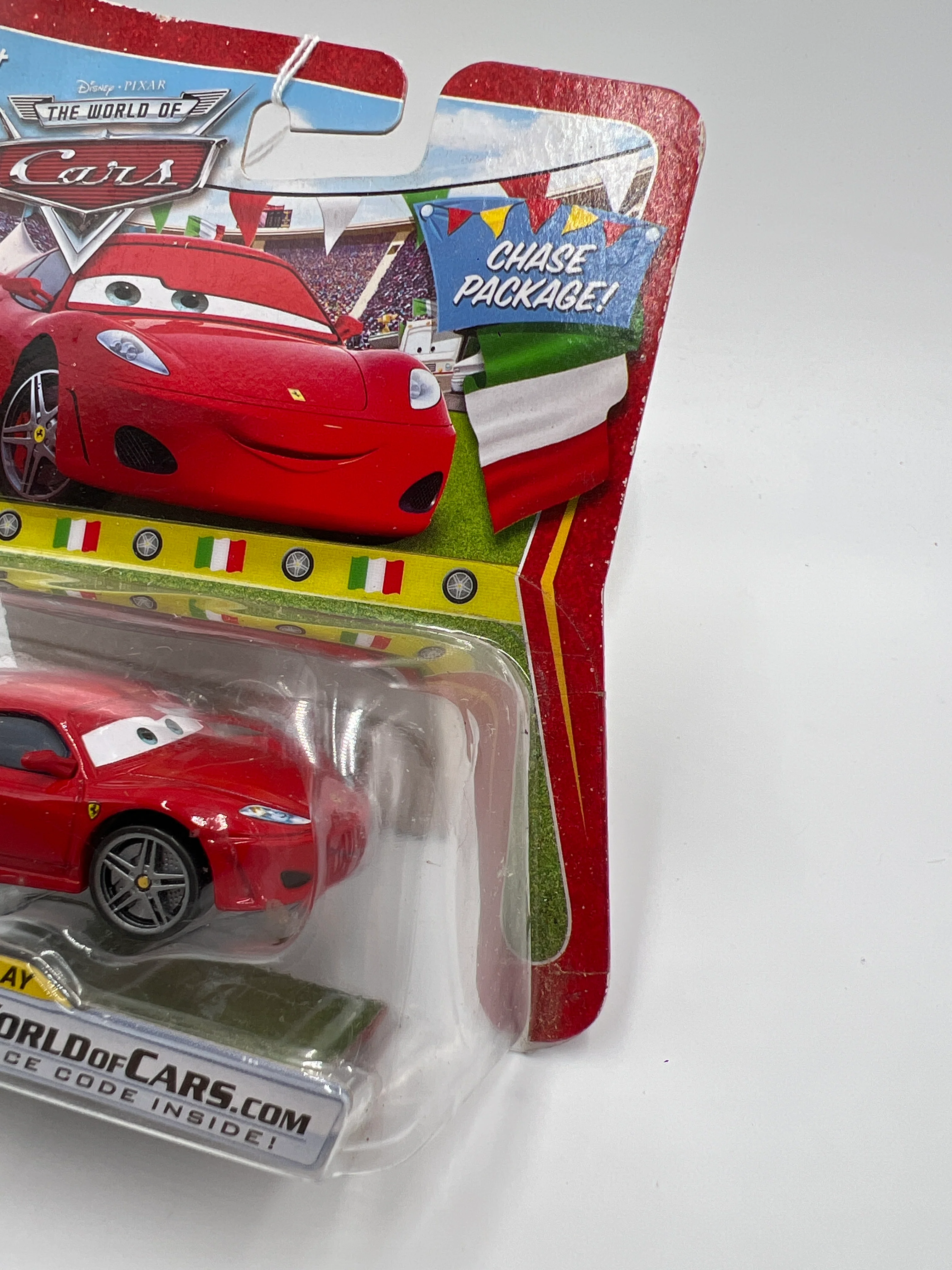 Disney Pixar The World Of Cars #94 CHASE Ferrari F430 - Image 3