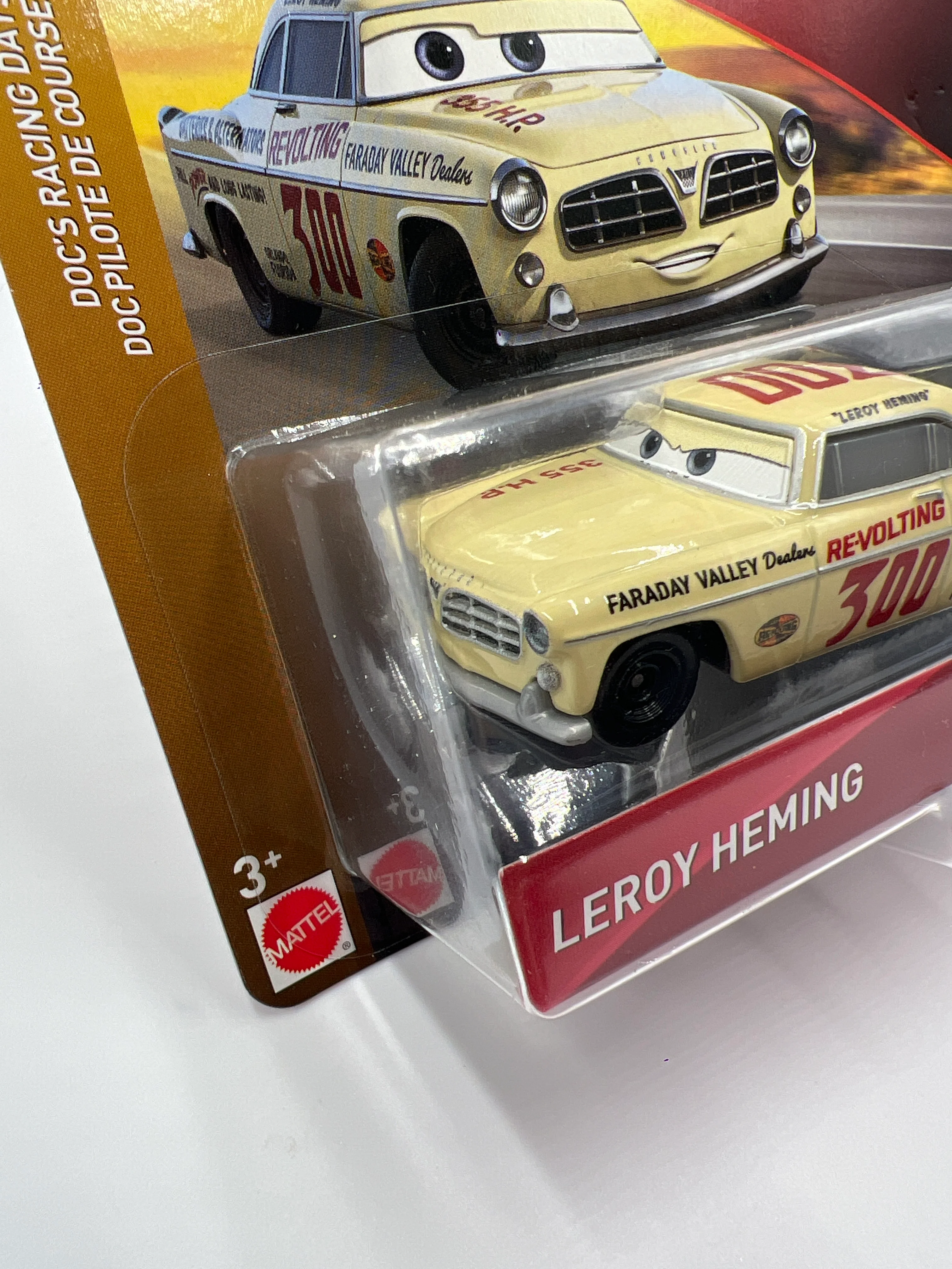 Disney Pixar Cars Docs Racing Days #51 Leroy Heming 142B - Image 5