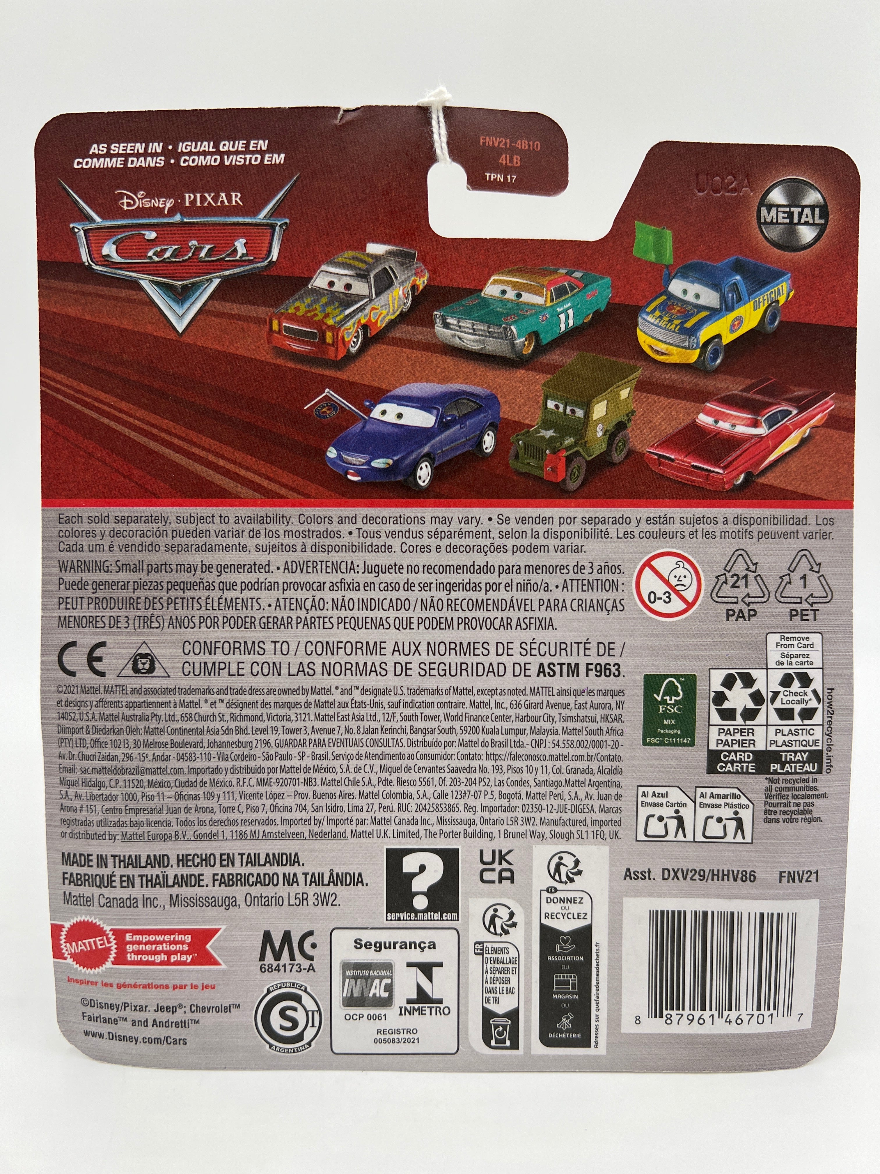 Disney Pixar Cars Lightning McQueen With Shovel 140D - Image 6