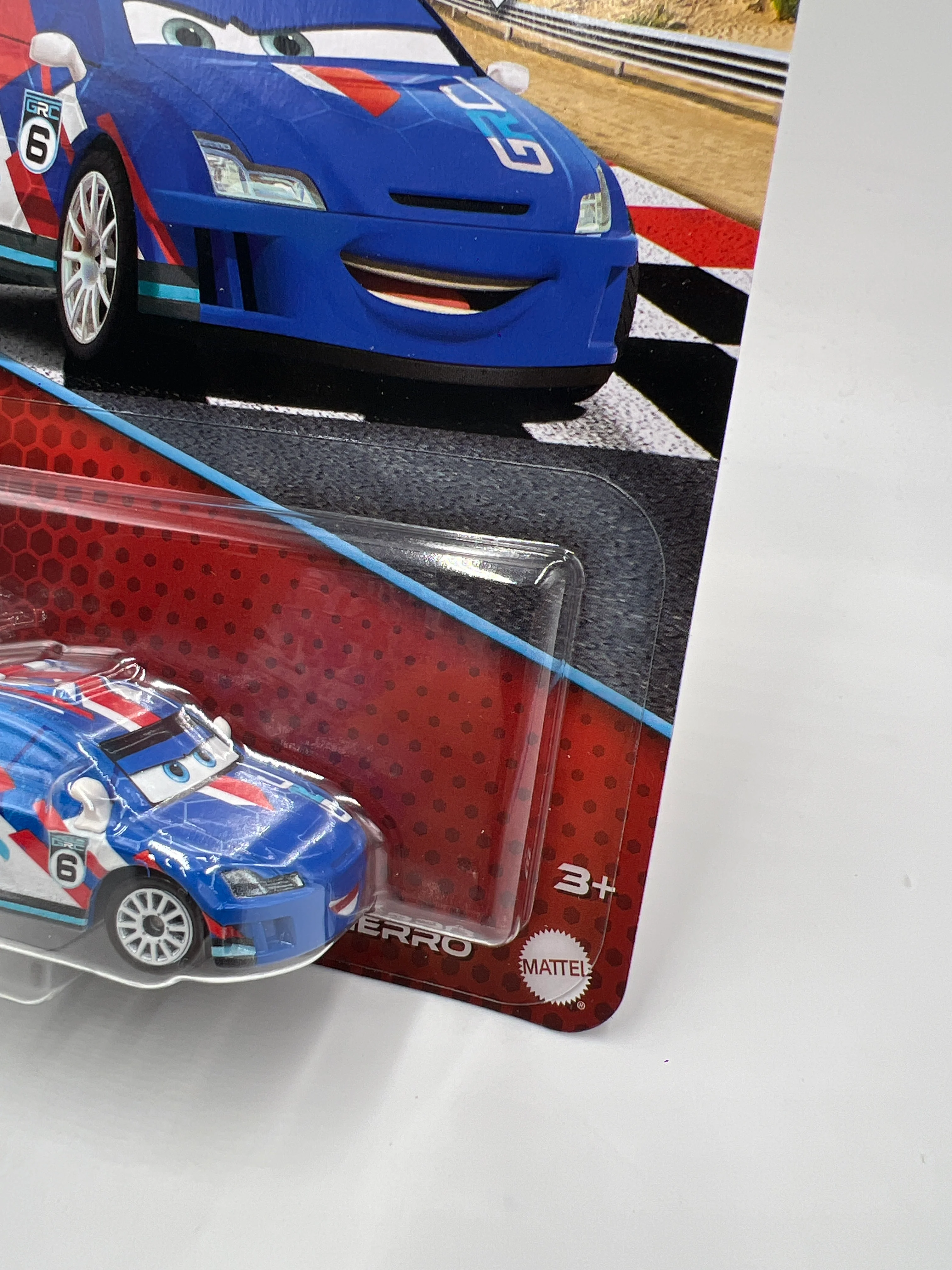Disney Pixar Cars GRC #6 Raoul Caroule raul ligerro 142G - Image 3