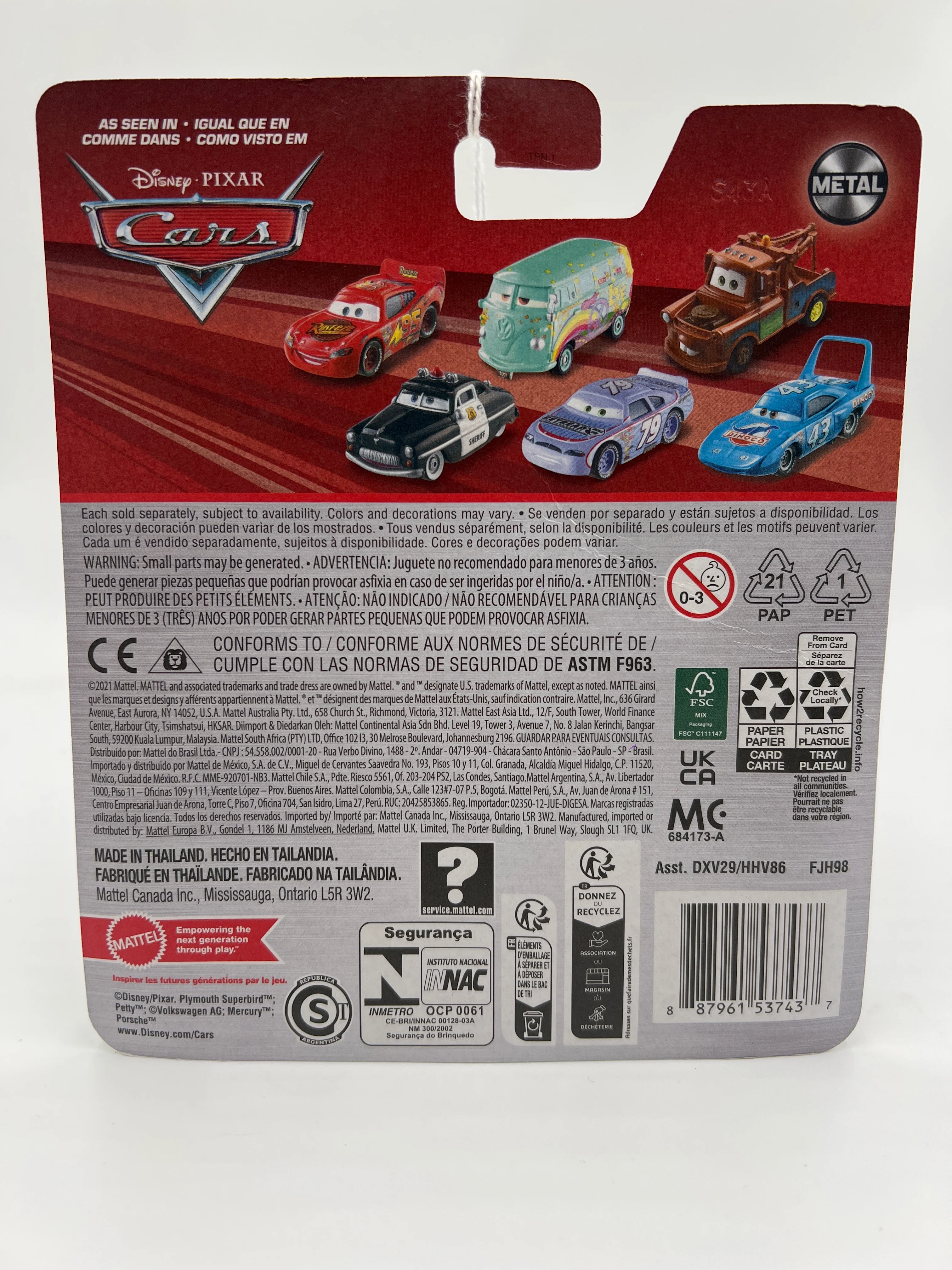 Disney Pixar Cars Sally Carrera Light Blue 140F - Image 6