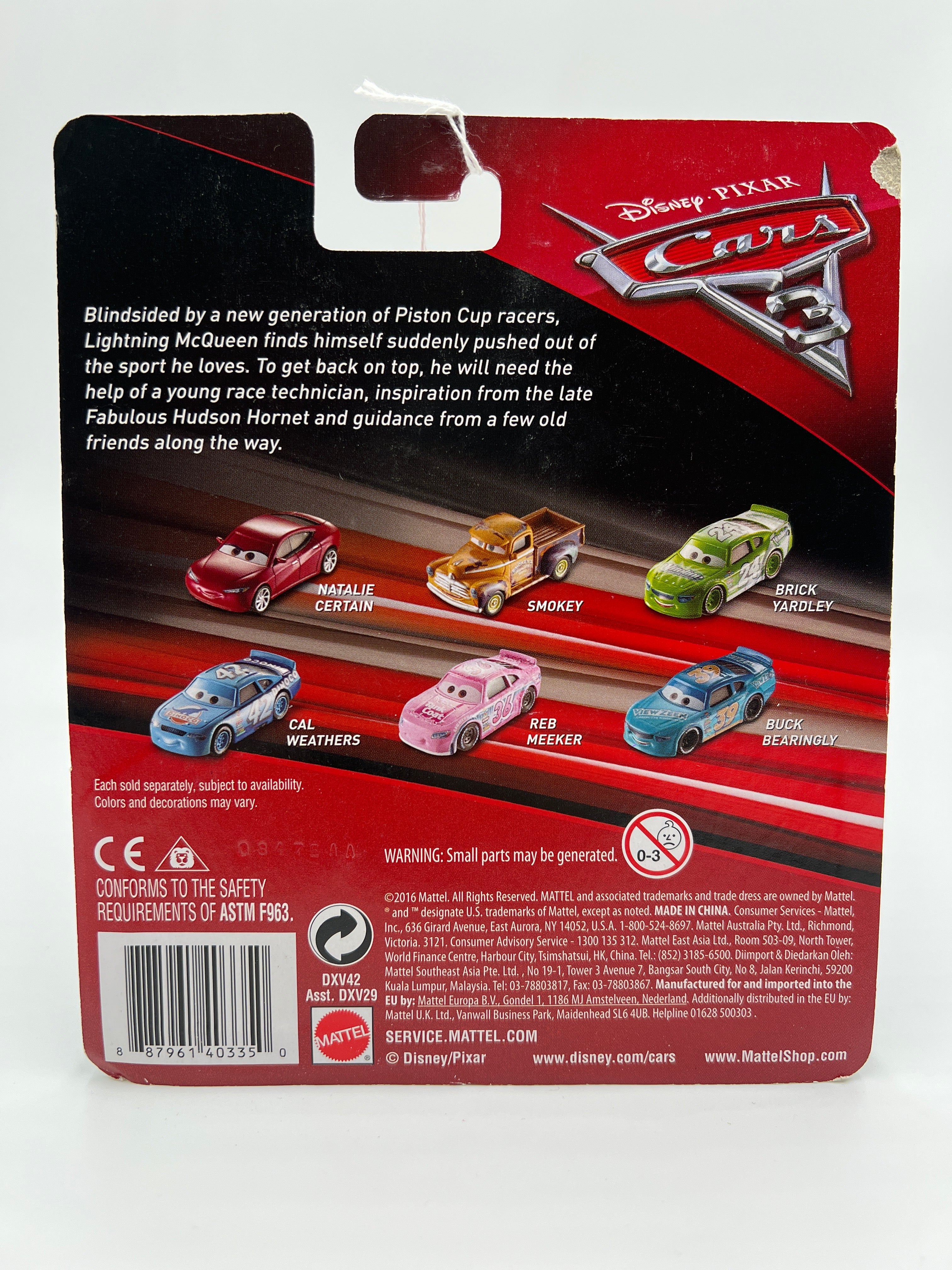 Disney Pixar Cars 3 Danny Swervez #19 Blue - Image 6