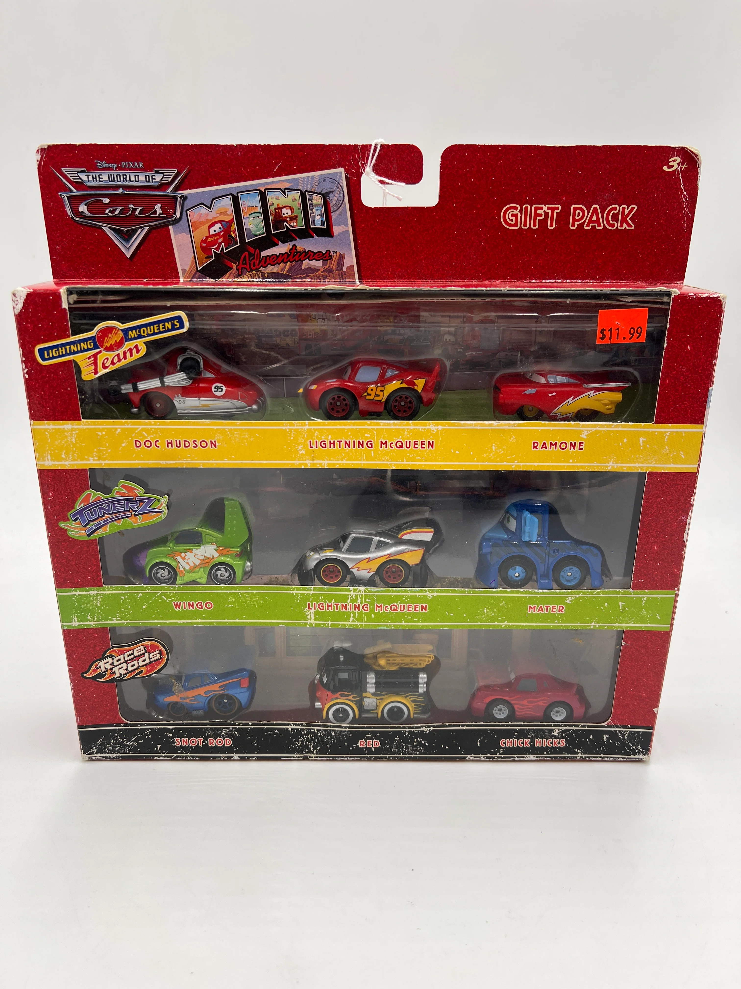 Disney Pixar The World Of Cars Mini Adventures Gift Pack VHTF - Image 2