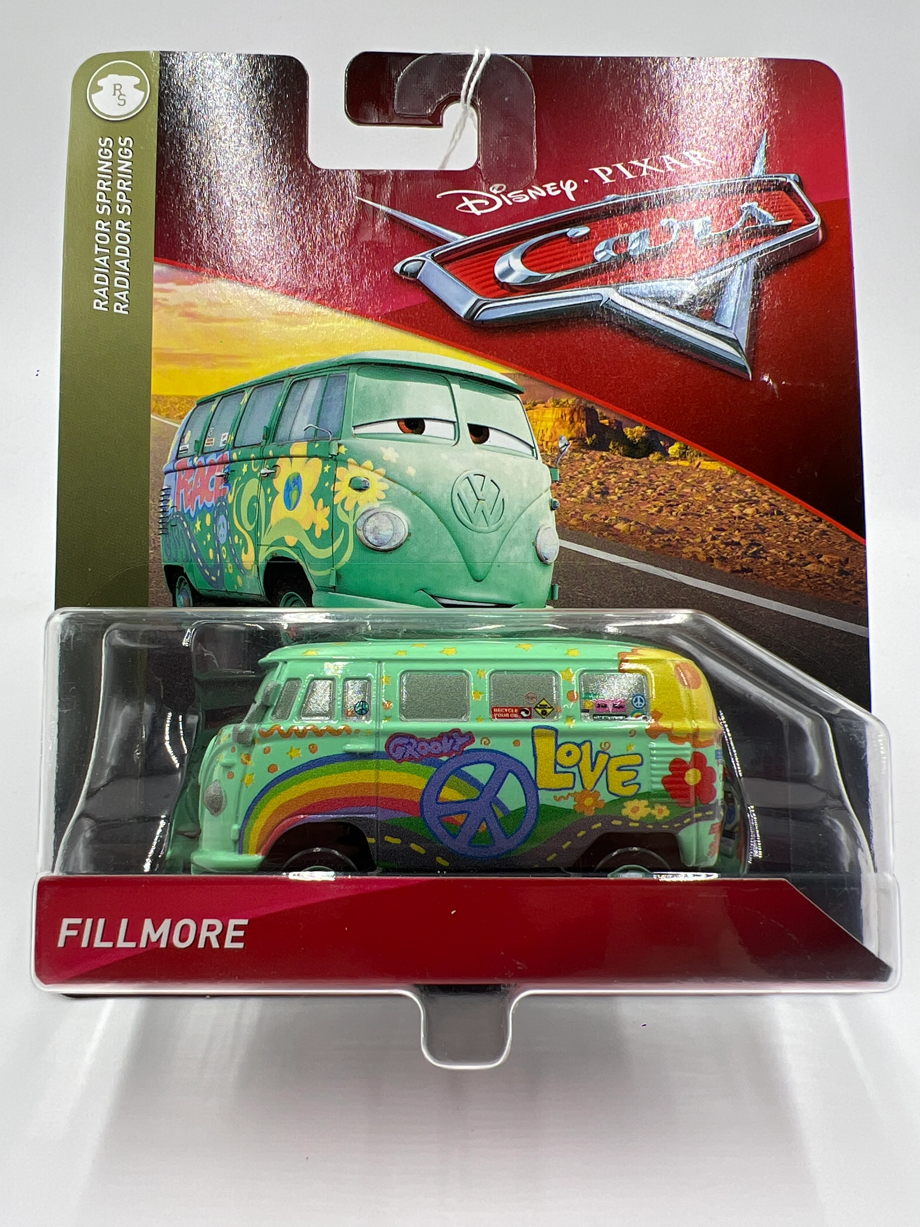 Disney Pixar Cars Radiator Springs Fillmore Green 139C - Image 2