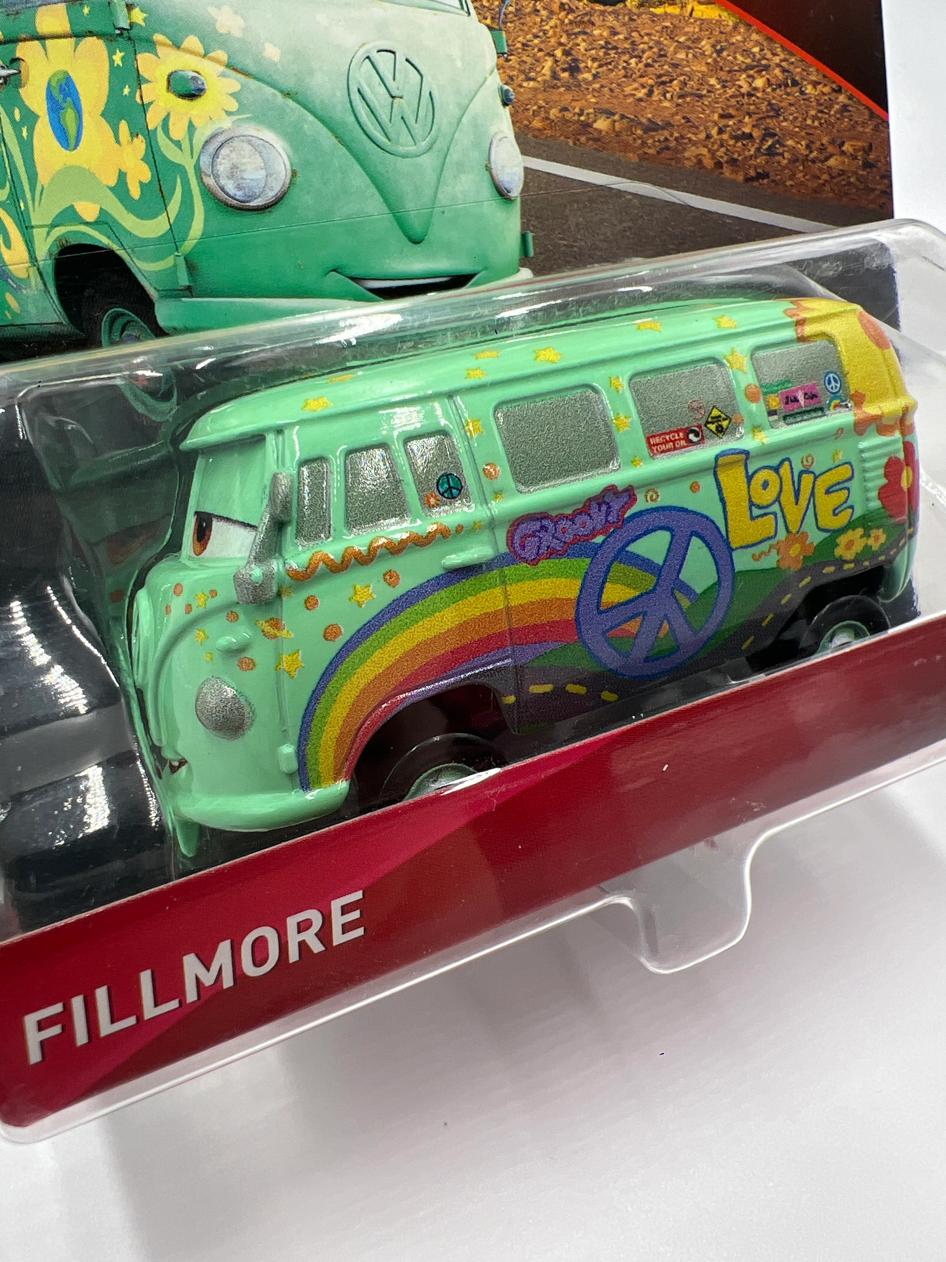 Disney Pixar Cars Radiator Springs Fillmore Green 139C - Image 3
