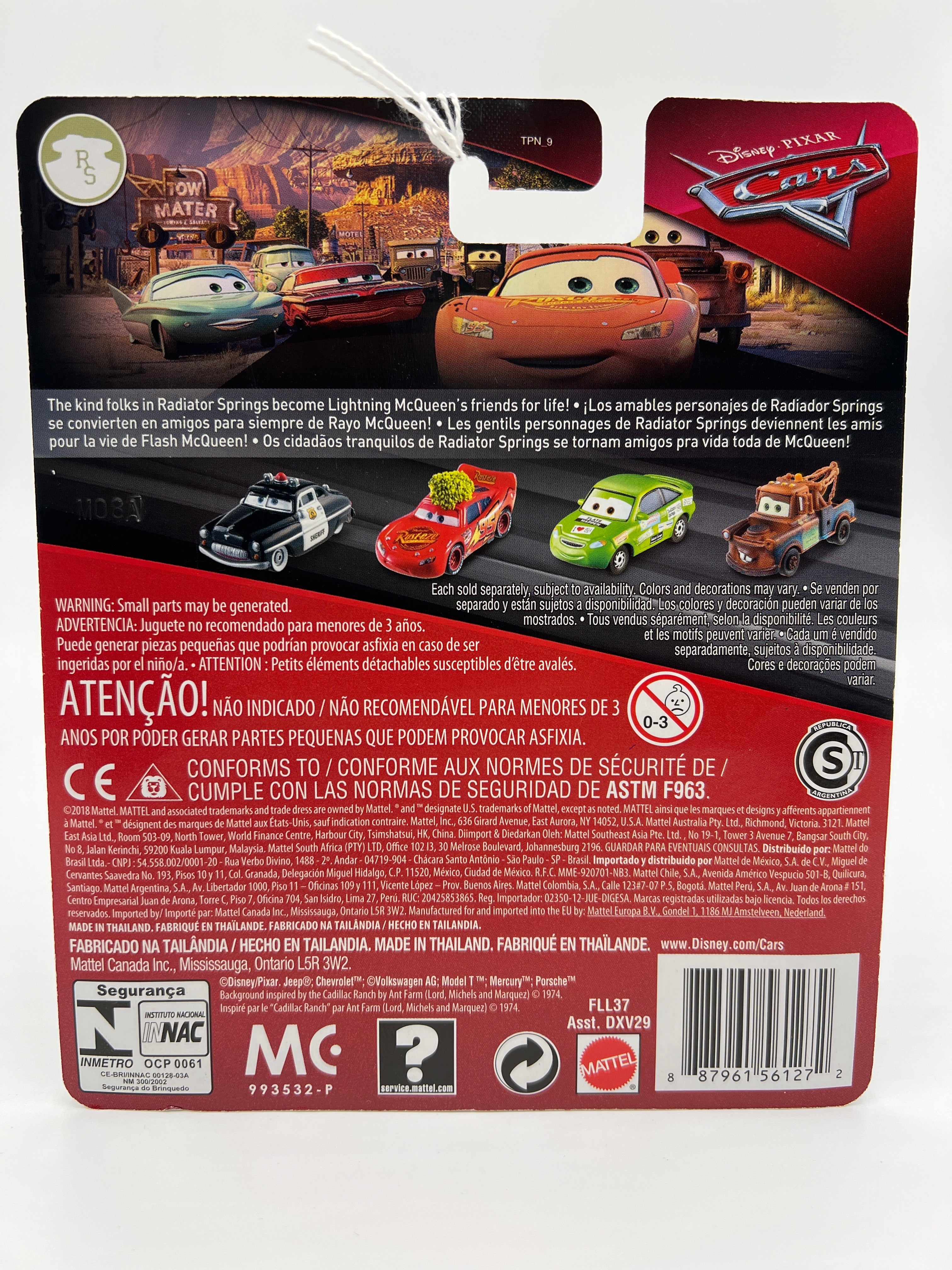 Disney Pixar Cars Radiator Springs Fillmore Green 139C - Image 6
