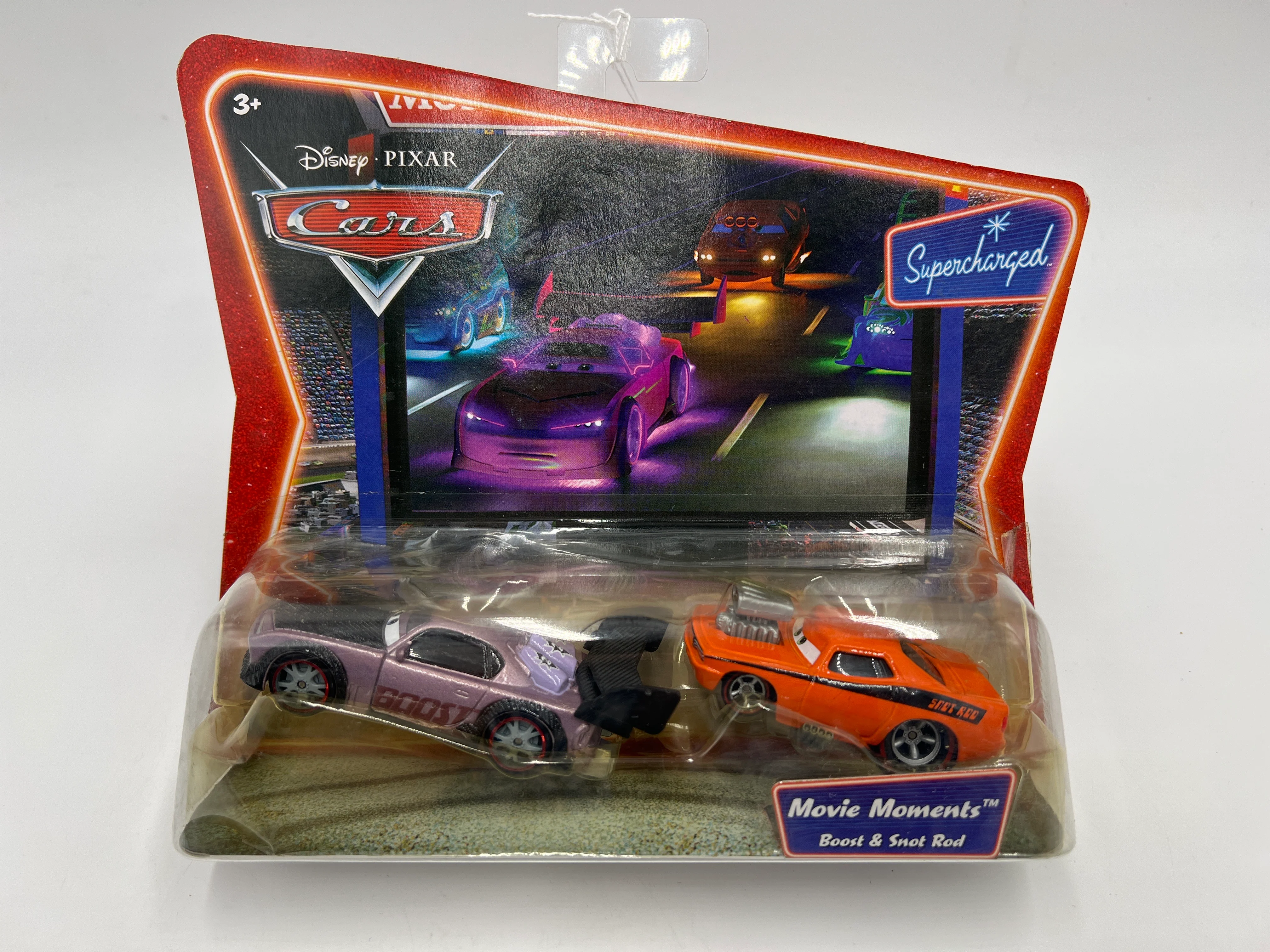 Disney Pixar Cars Supercharged 2 Pack Movie Moments Boost & Snot Rod