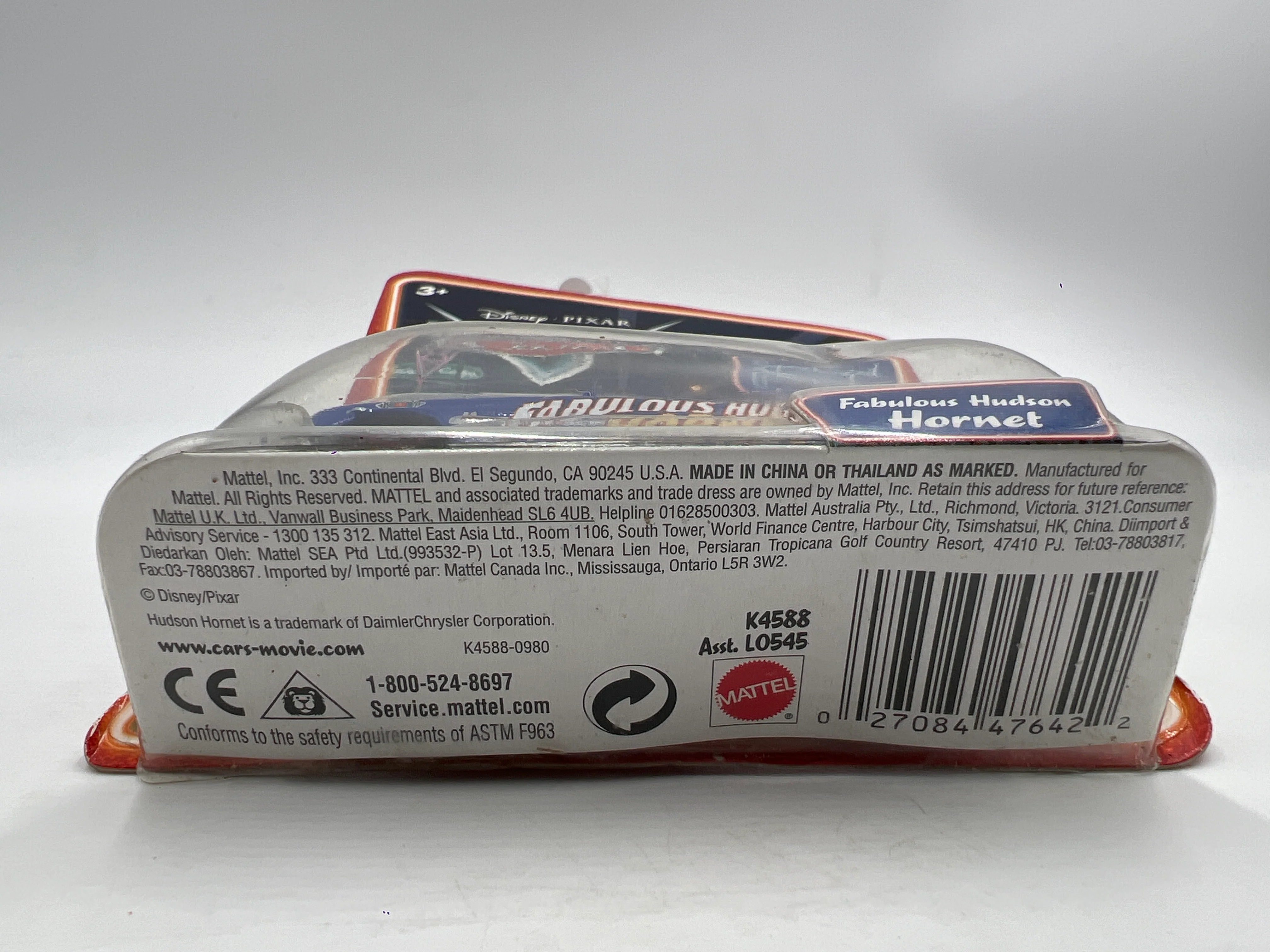 Disney Pixar Cars Supercharged Fabulous Hudson Hornet W/Red Wheels 2 140B - Image 5