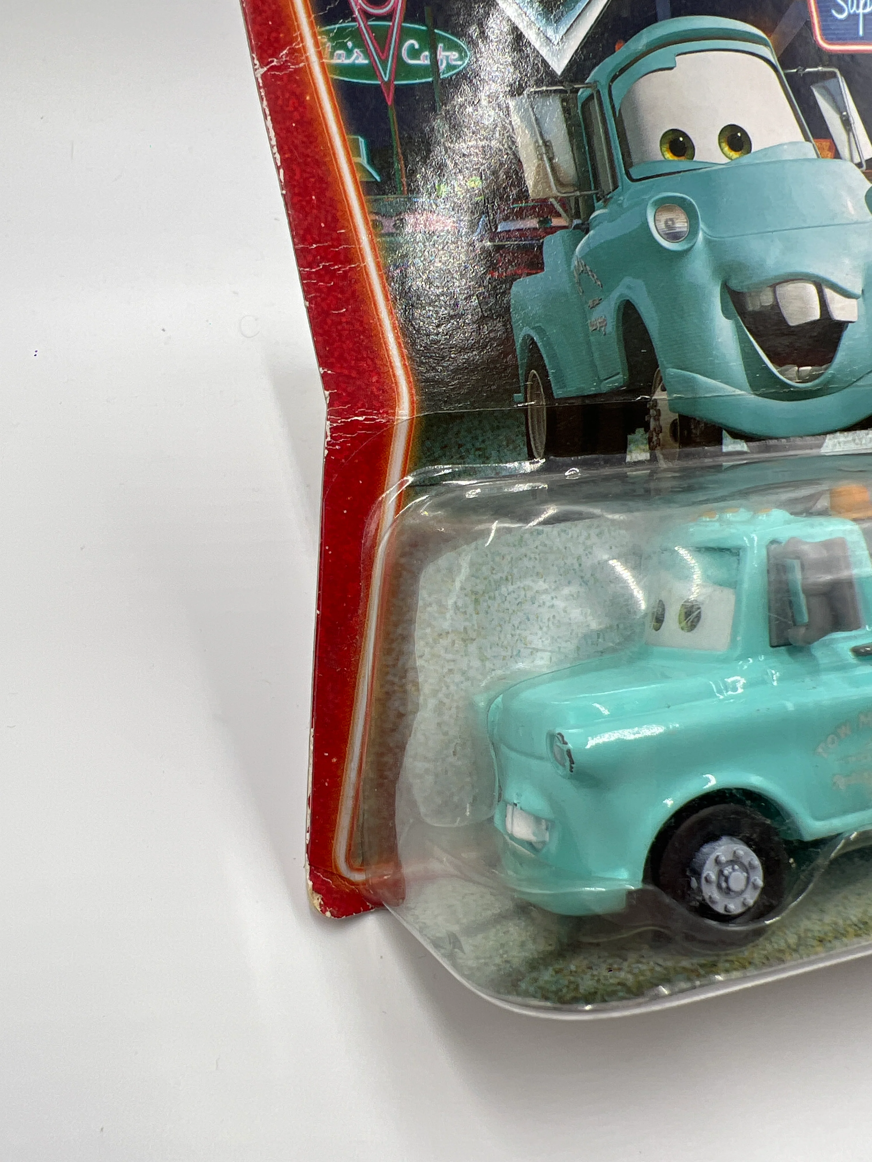 Disney Pixar Cars Supercharged Brand New Mater Light Blue Bad Card 140A - Image 5