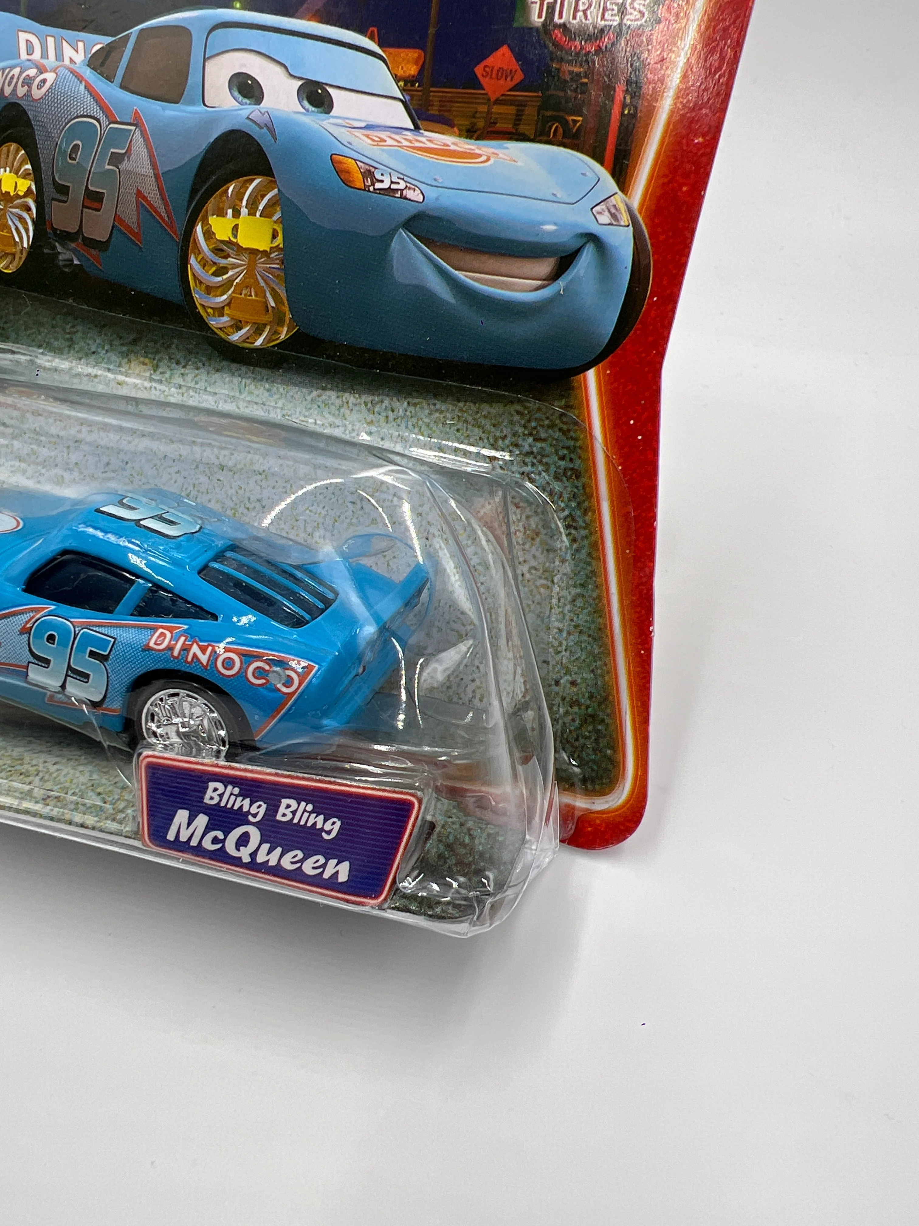 Disney Pixar Cars Supercharged Bling Bling McQueen Blue 137C - Image 4