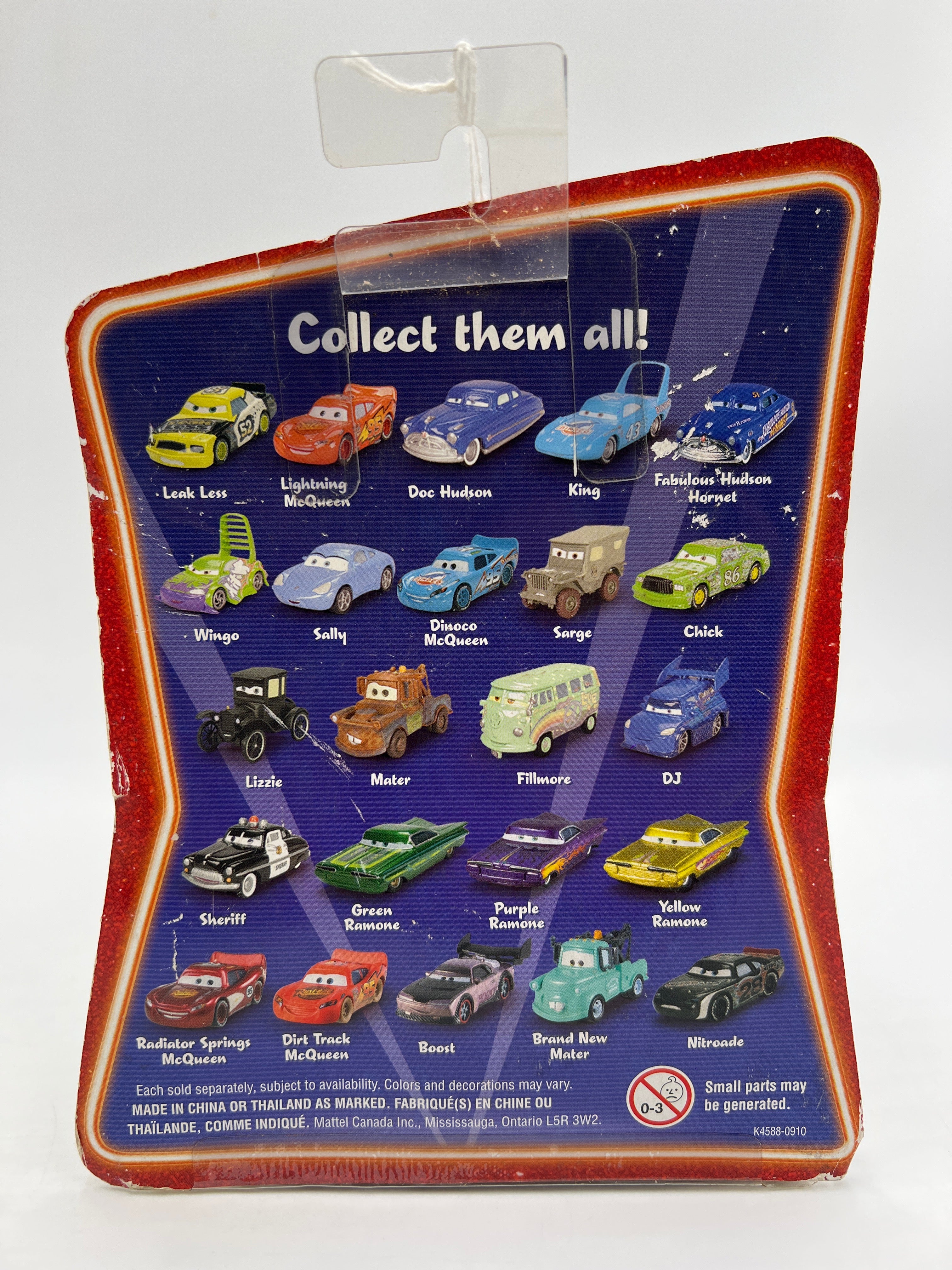 Disney Pixar Cars Supercharged Fabulous Hudson Hornet W/Red Wheels 1 140B - Image 6