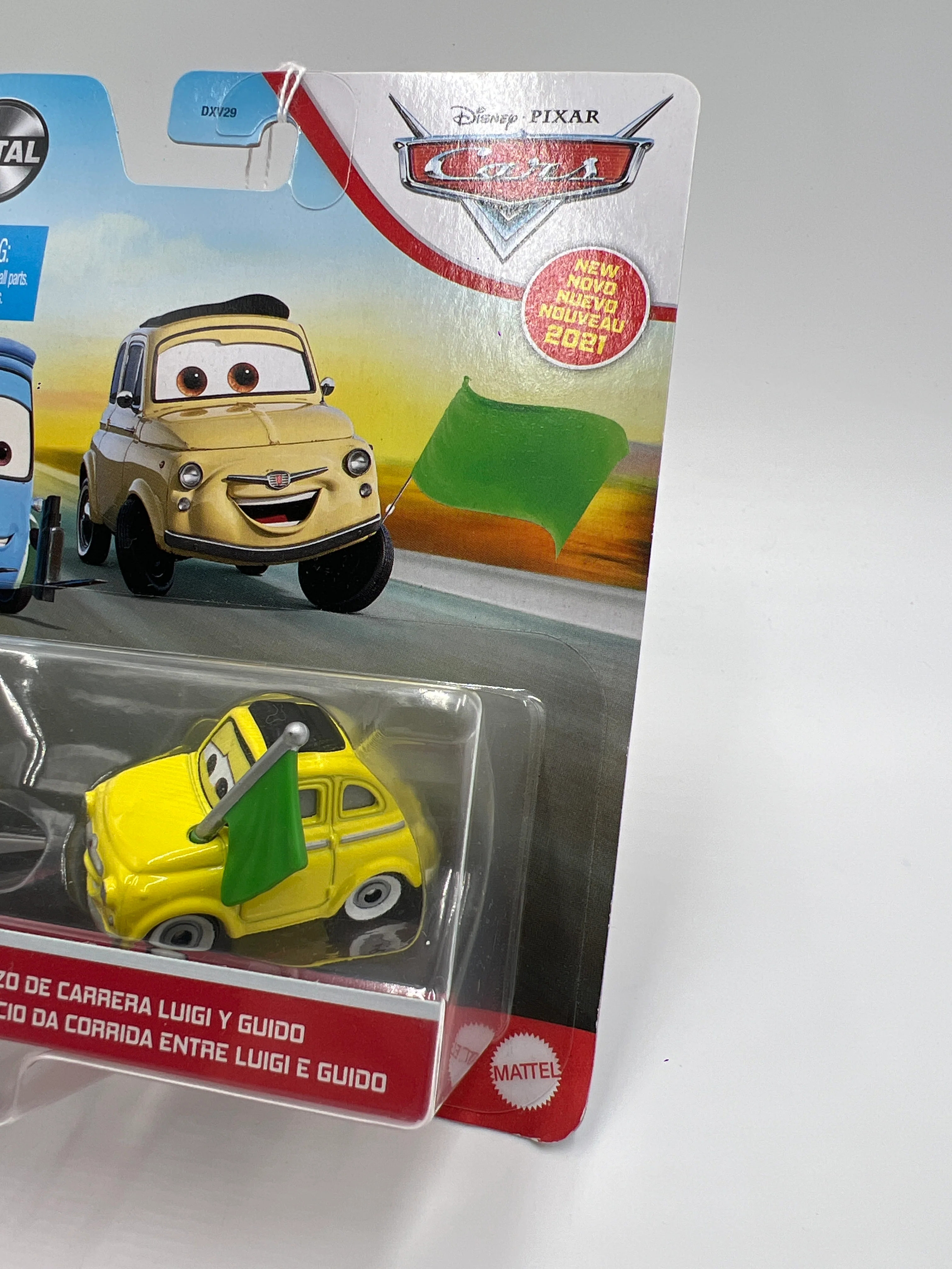 2021 Disney Pixar Cars 2 Pack Racing Start Luigi & Guido - Image 3