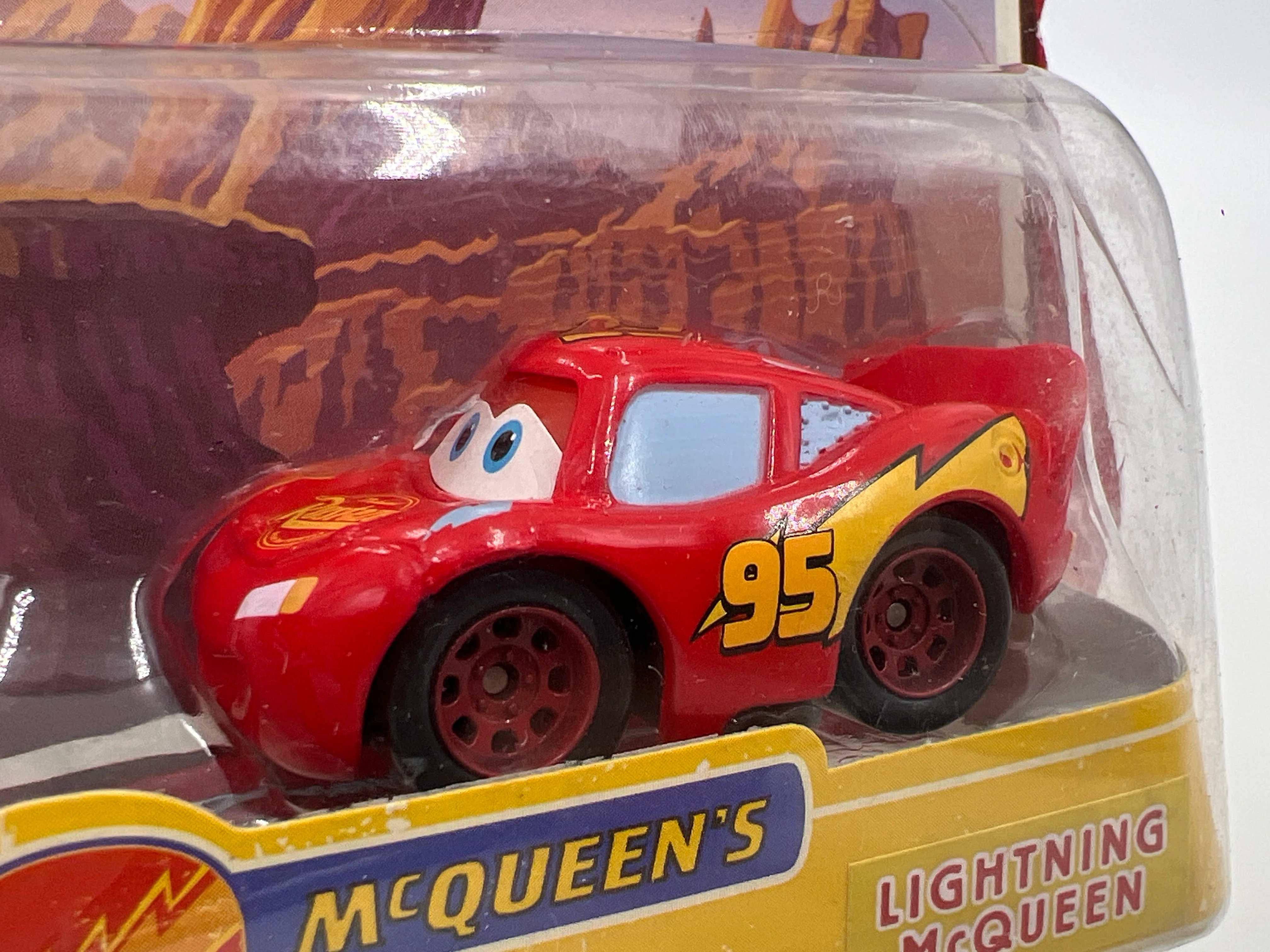 Disney Pixar The World Of Cars 2 Pack Mini Adventures Lightning McQueens Team #2 139G - Image 2