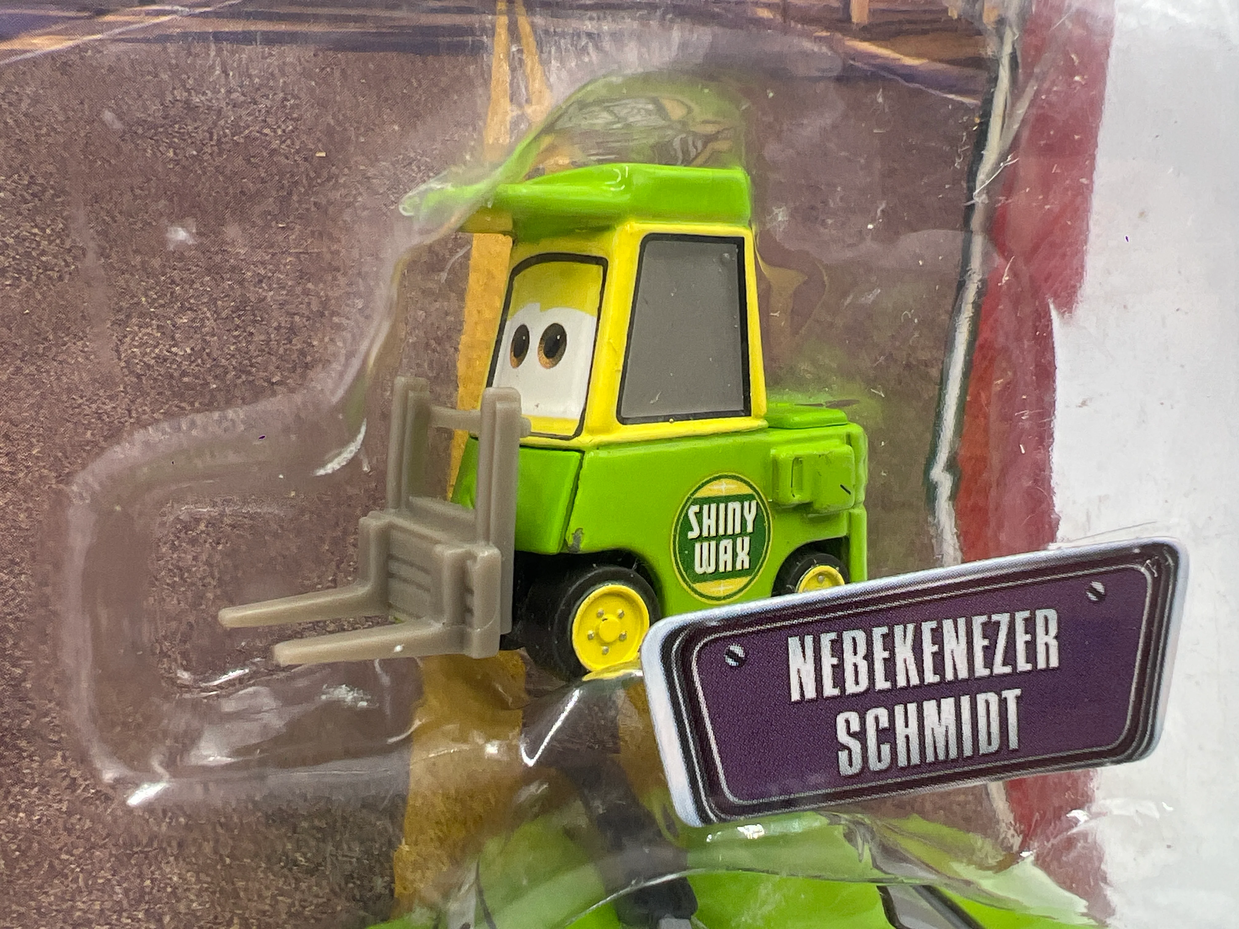 Disney Pixar The World Of Cars 3 Pack Team Shiny Wax Nebekenezer Schmidt & Senior Trax/Shiny Wax 136A - Image 2