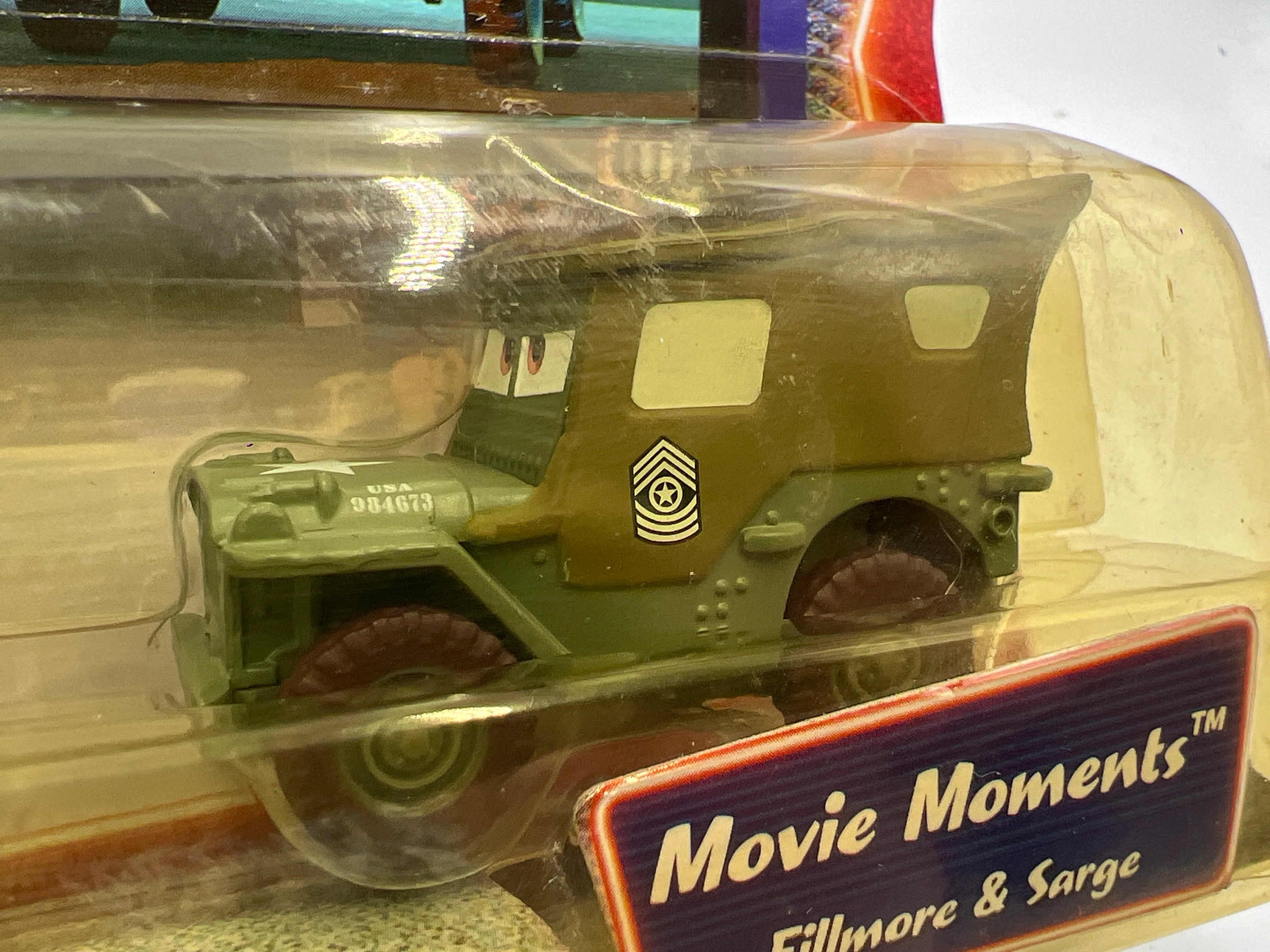 Disney Pixar Cars Supercharged 2 Pack Movie Moments Fillmore & Sarge 142B - Image 3