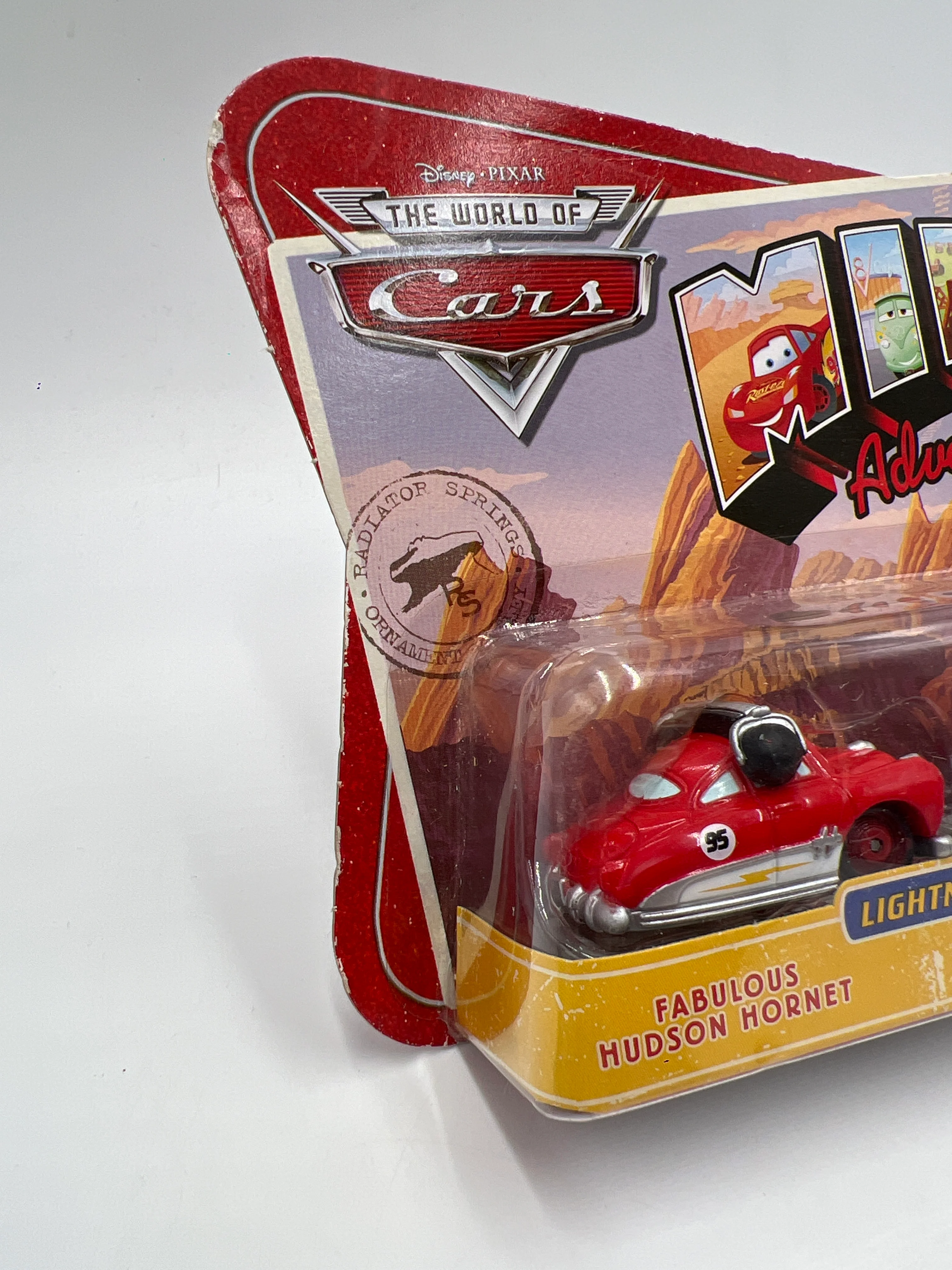Disney Pixar The World Of Cars 2 Pack Mini Adventures Lightning McQueens Team #1 139G - Image 5