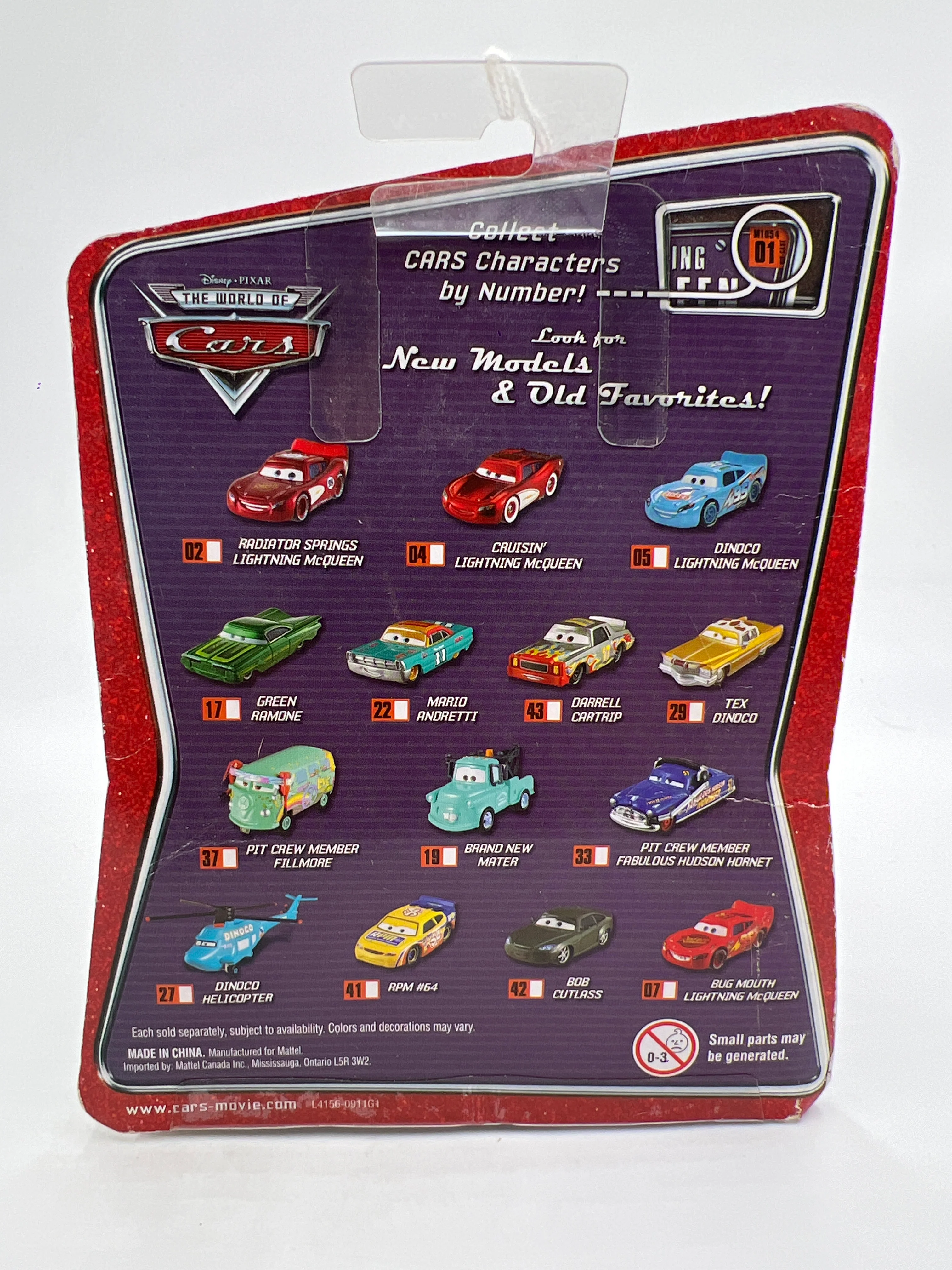 Disney Pixar The World Of Cars #27 Dinoco Helicopter 3 - Image 6