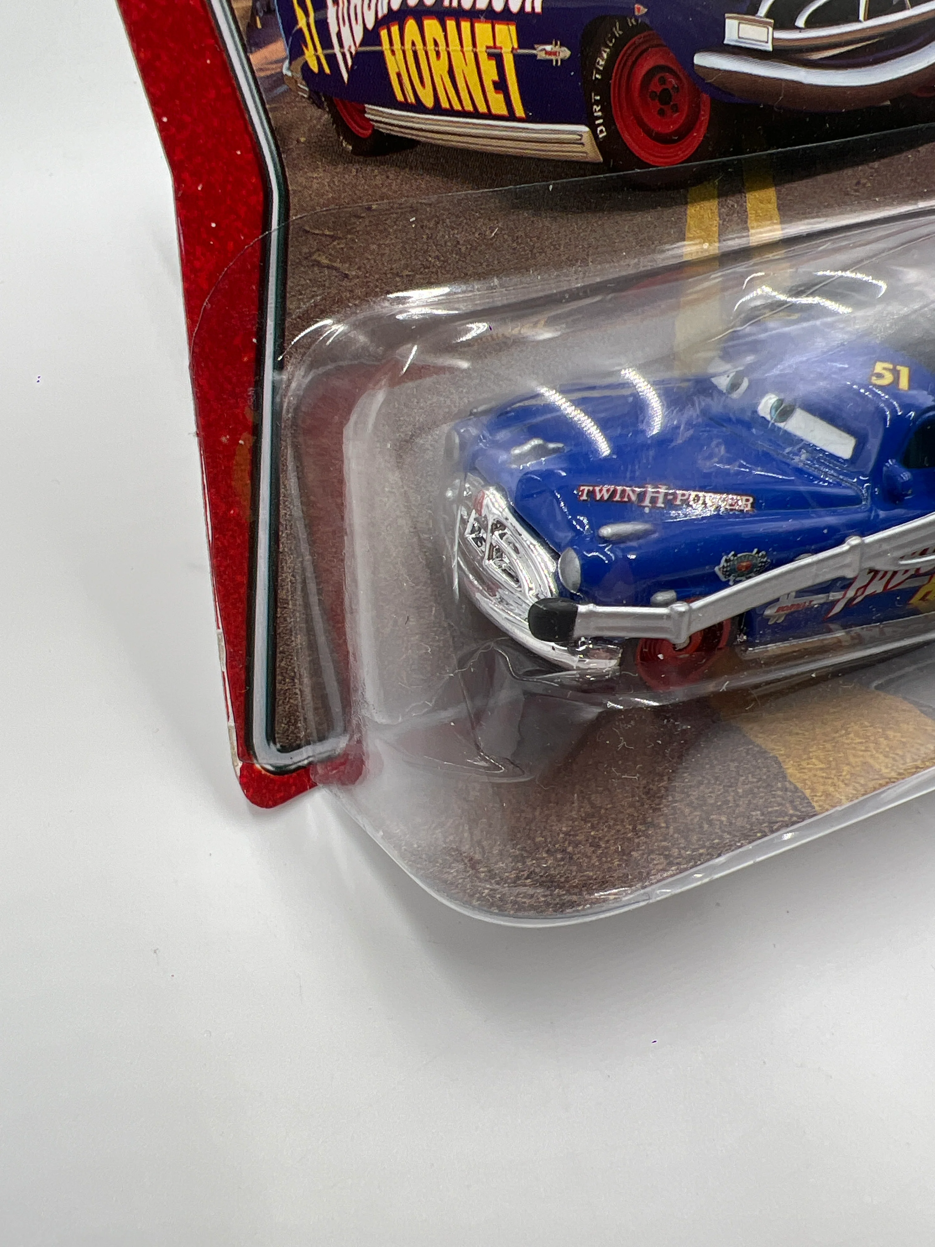 Disney Pixar The World Of Cars #33 Pit Crew Member Fabulous Hudson Hornet Blue 140A - Image 5