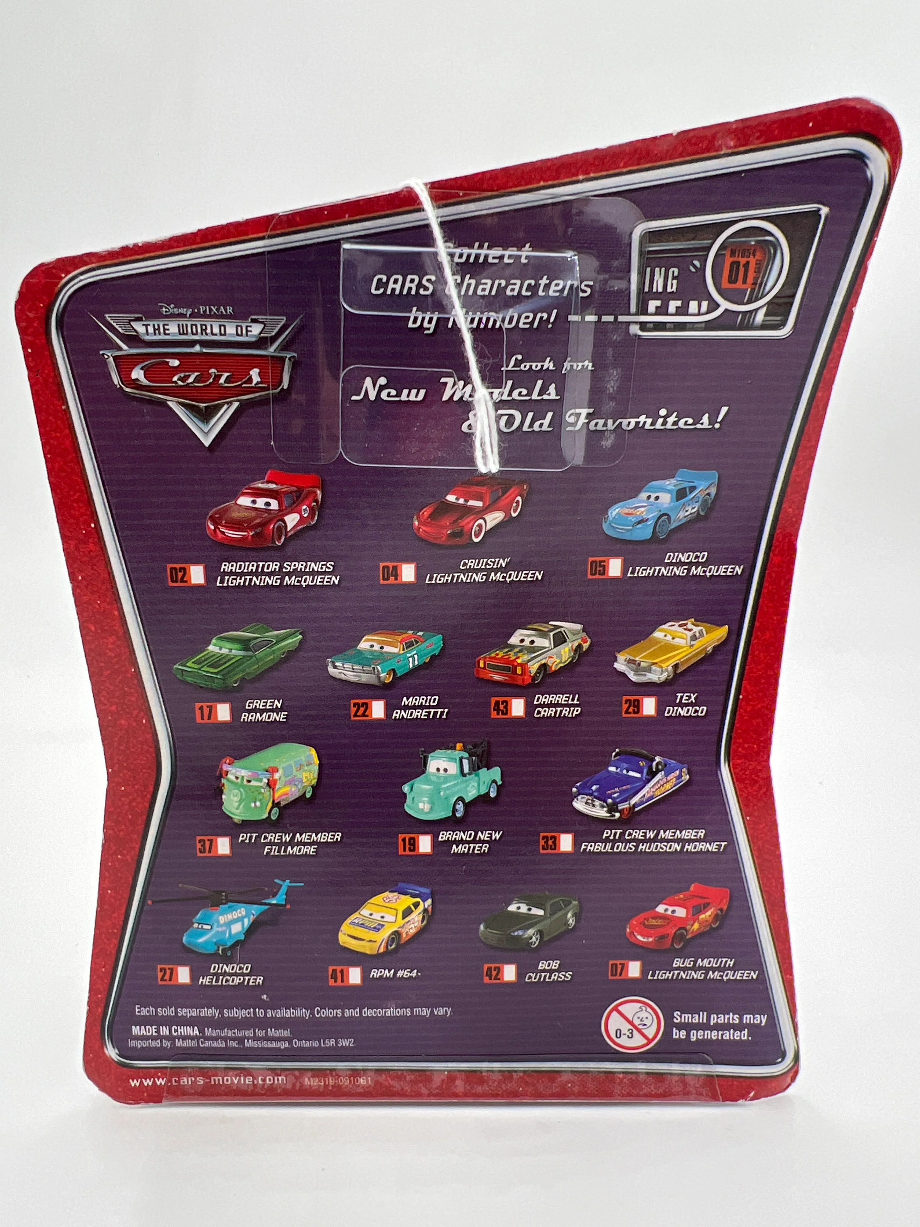 Disney Pixar The World Of Cars #33 Pit Crew Member Fabulous Hudson Hornet Blue 140A - Image 6