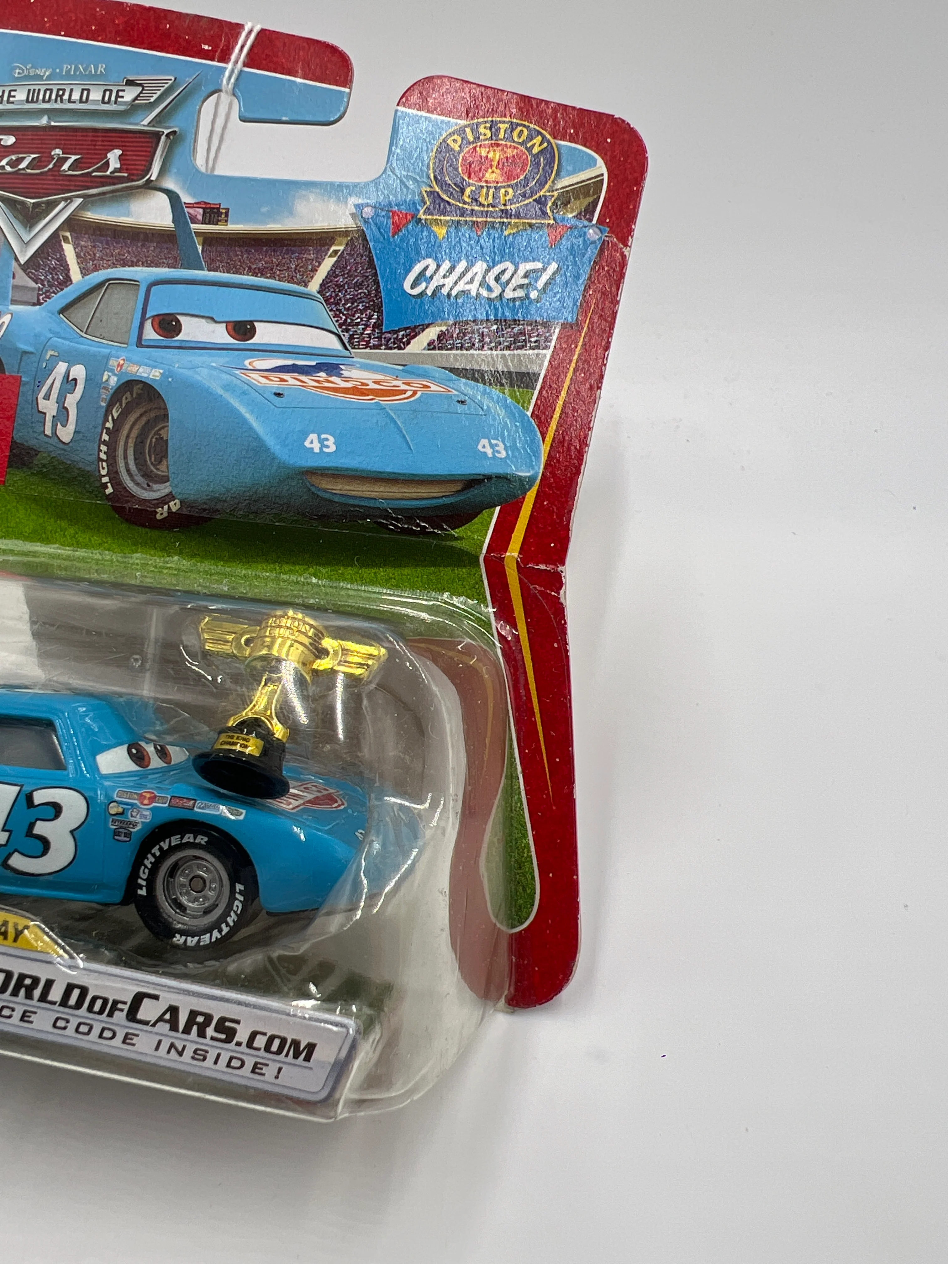 Disney Pixar The World Of Cars #101 CHASE The King With Piston Cup 140B - Image 3