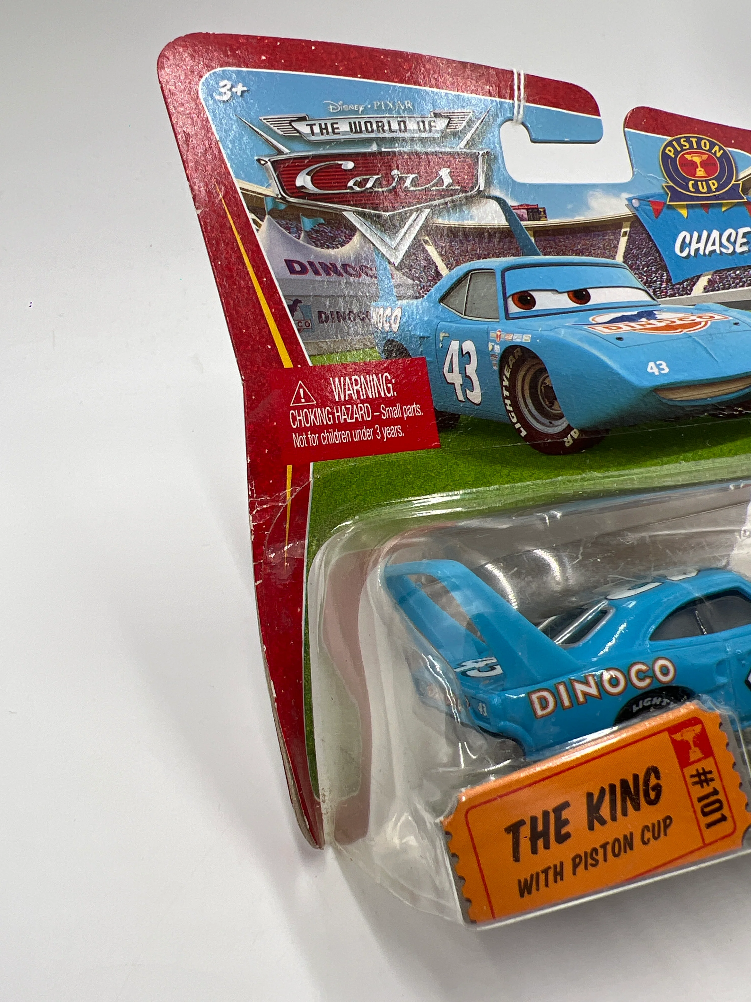 Disney Pixar The World Of Cars #101 CHASE The King With Piston Cup 140B - Image 4