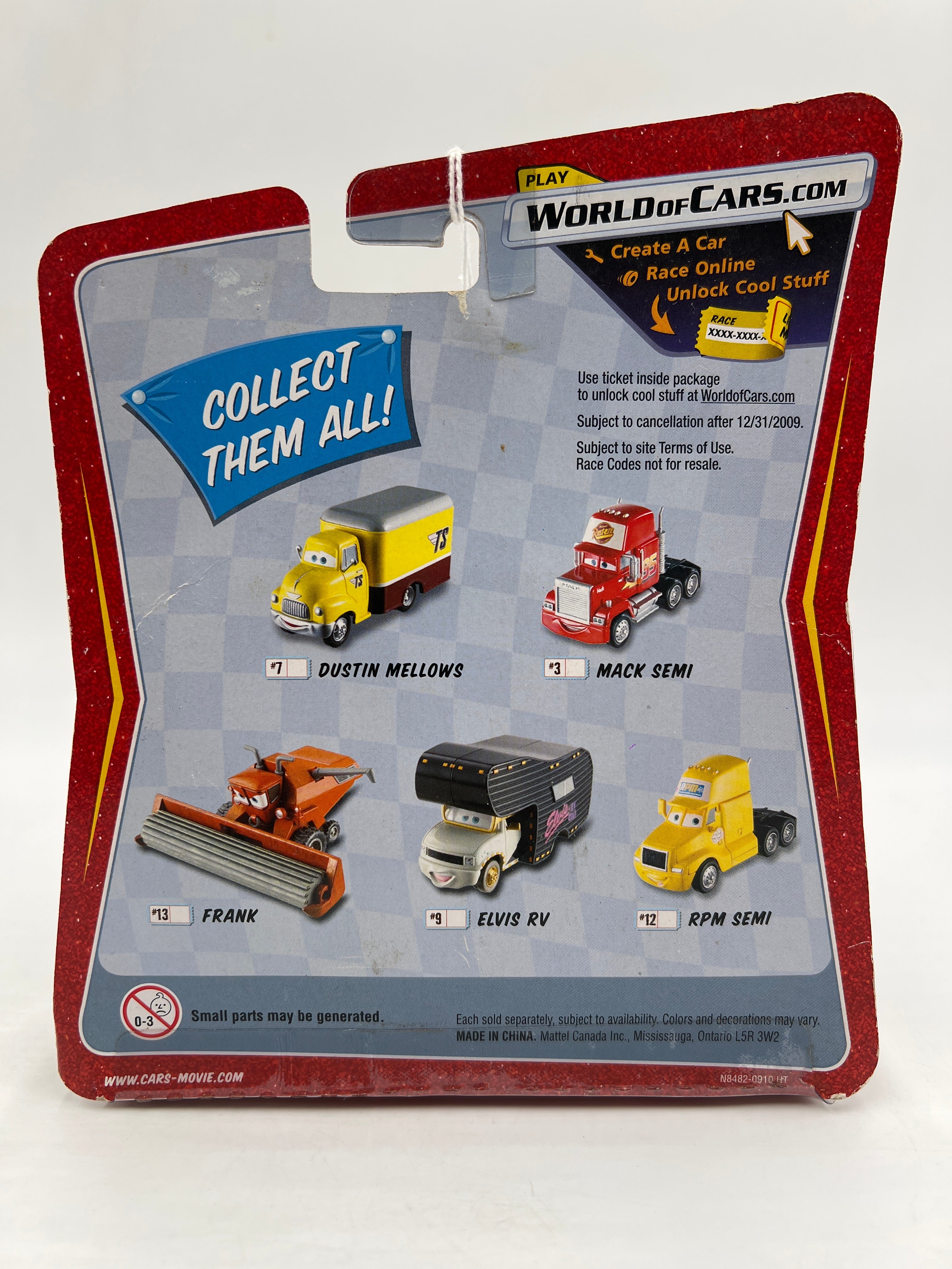 Disney Pixar The World Of Cars Race O Rama #13 Mega Size Frank - Image 6