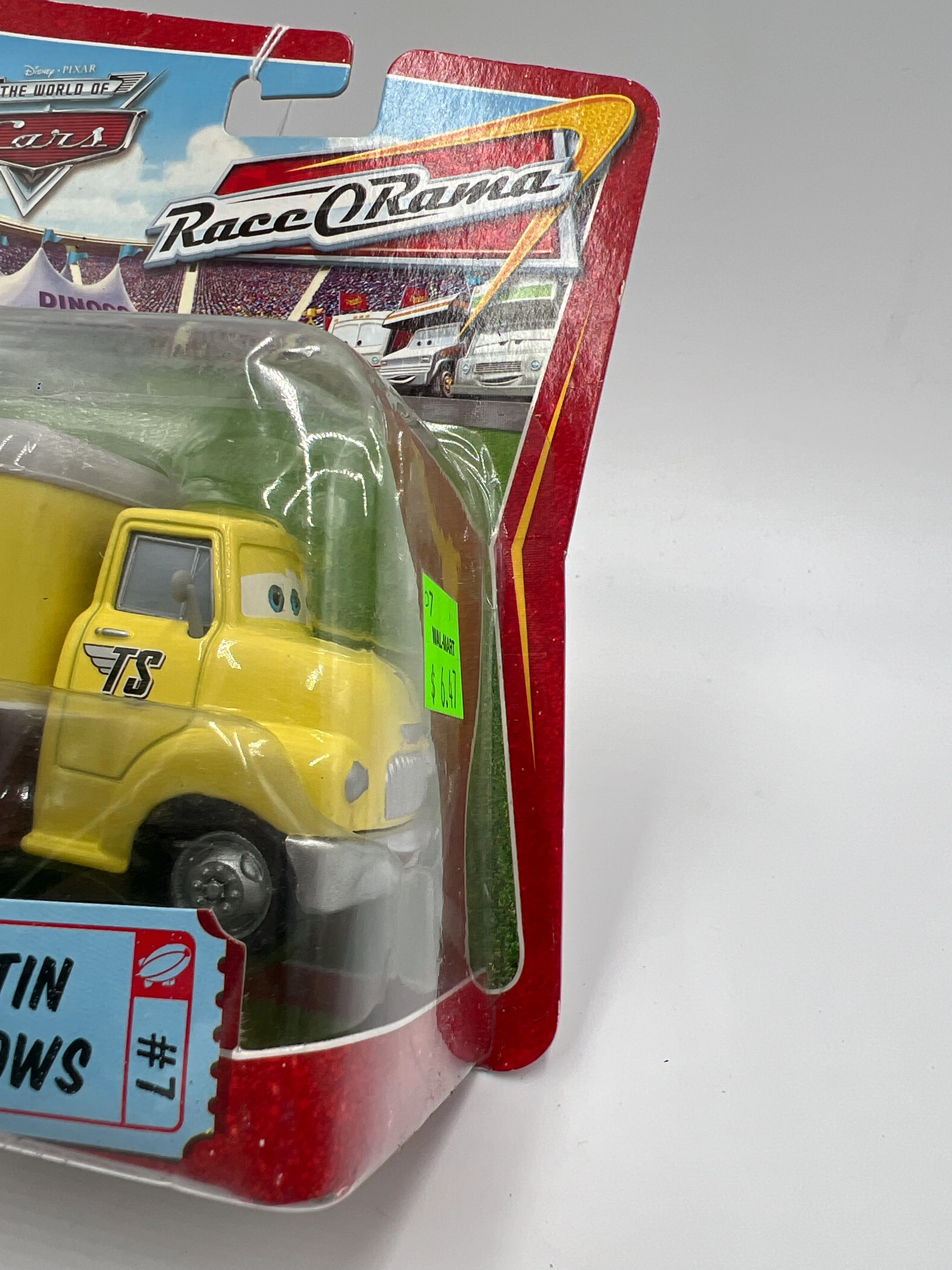 Disney Pixar The World Of Cars Race O Rama #7 Mega Size Dustin Mellows 141A - Image 3