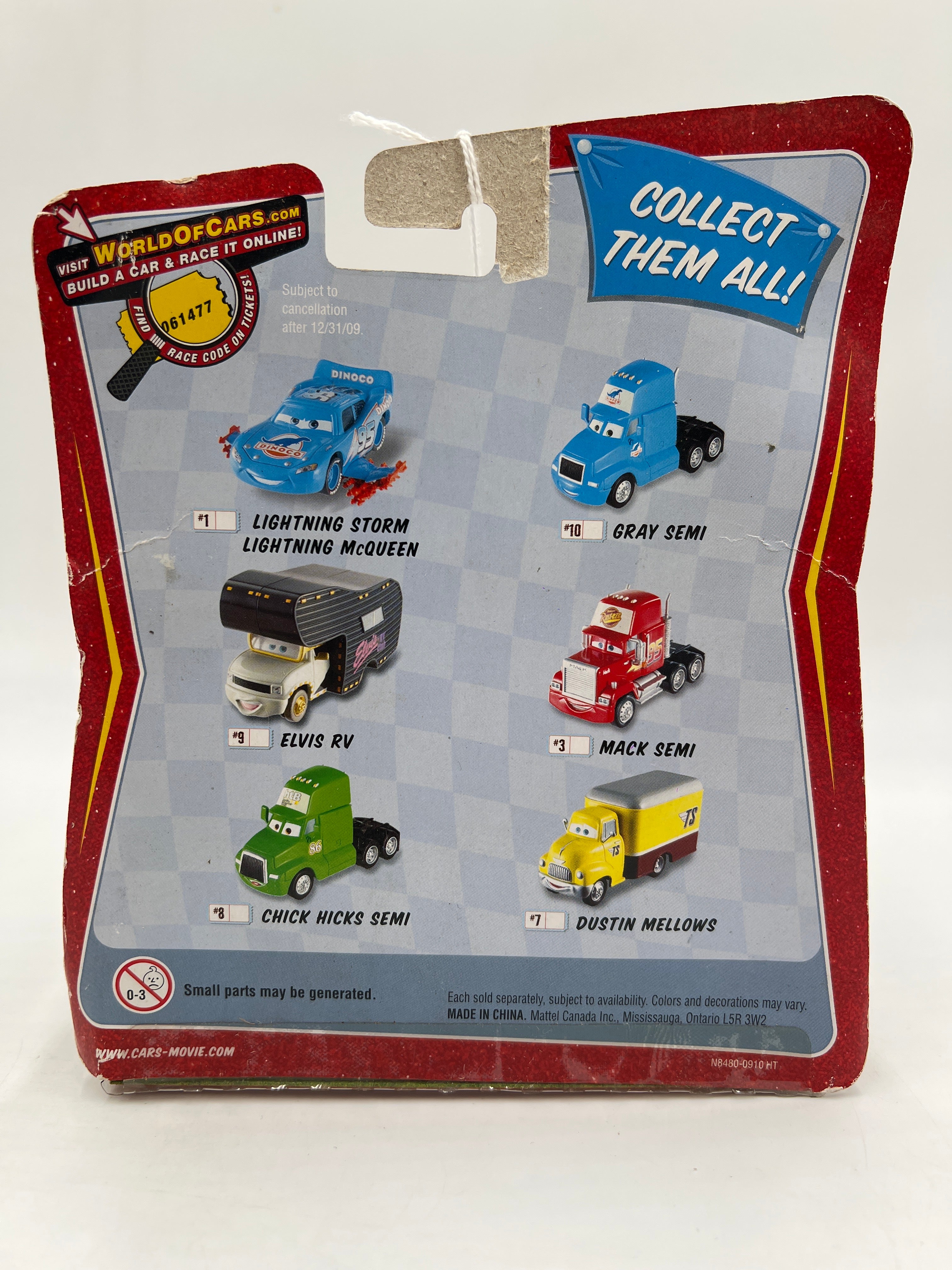 Disney Pixar The World Of Cars Race O Rama #9 Mega Size Elvis RV - Image 7