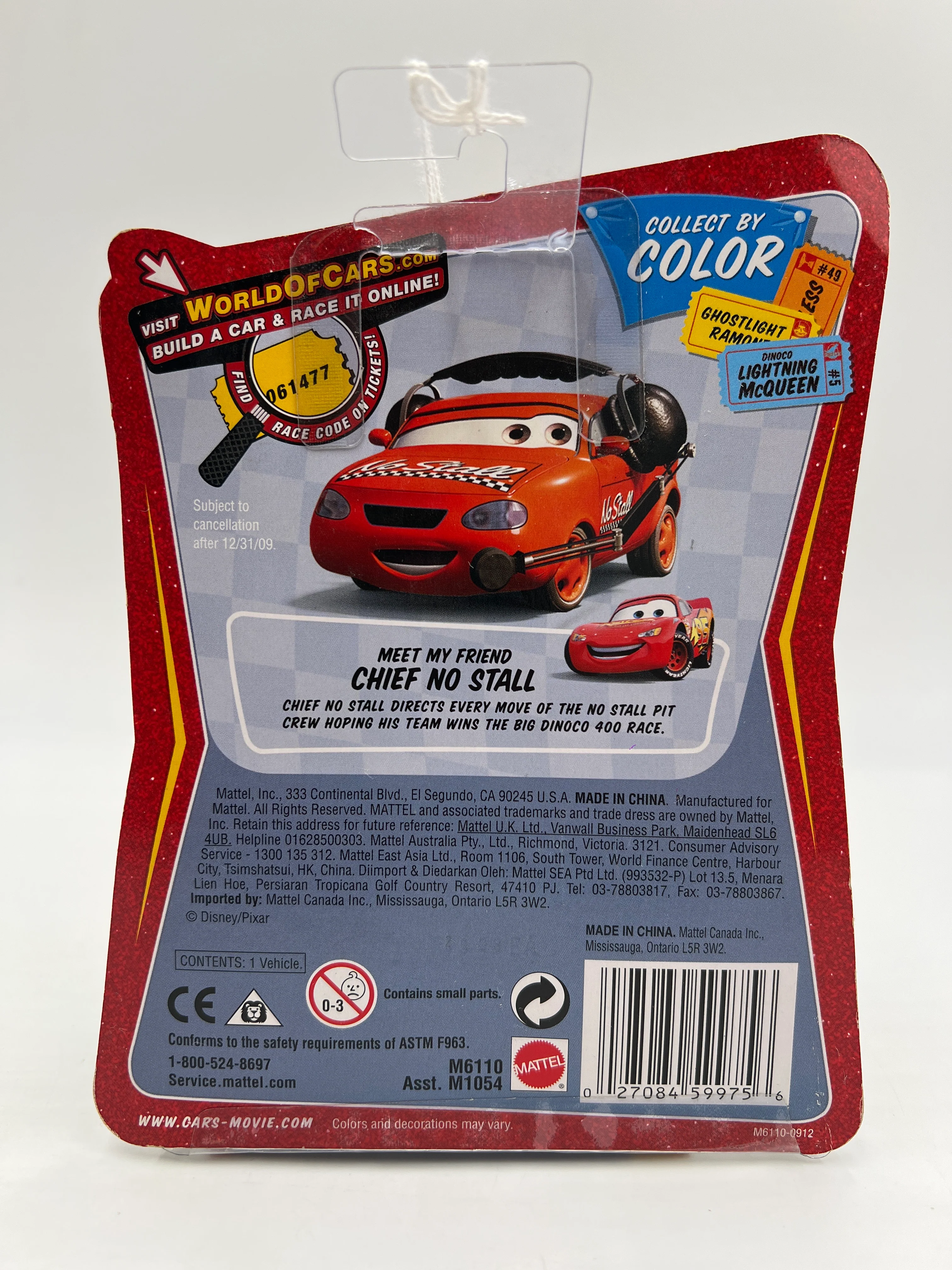 Disney Pixar The World Of Cars Race O Rama #25 Stacy 140C - Image 7