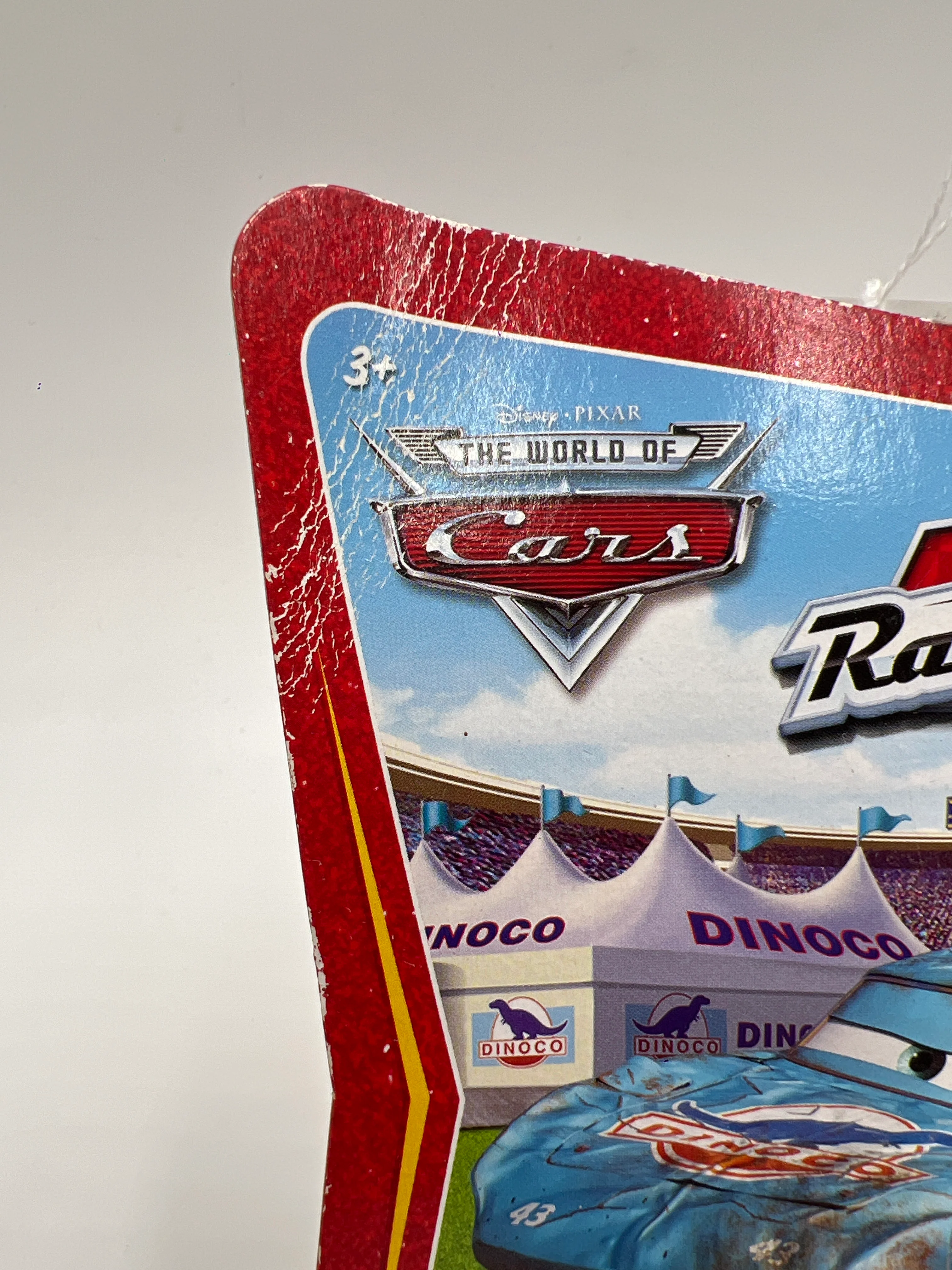Disney Pixar The World Of Cars Race O Rama #82 Damaged King - Image 5