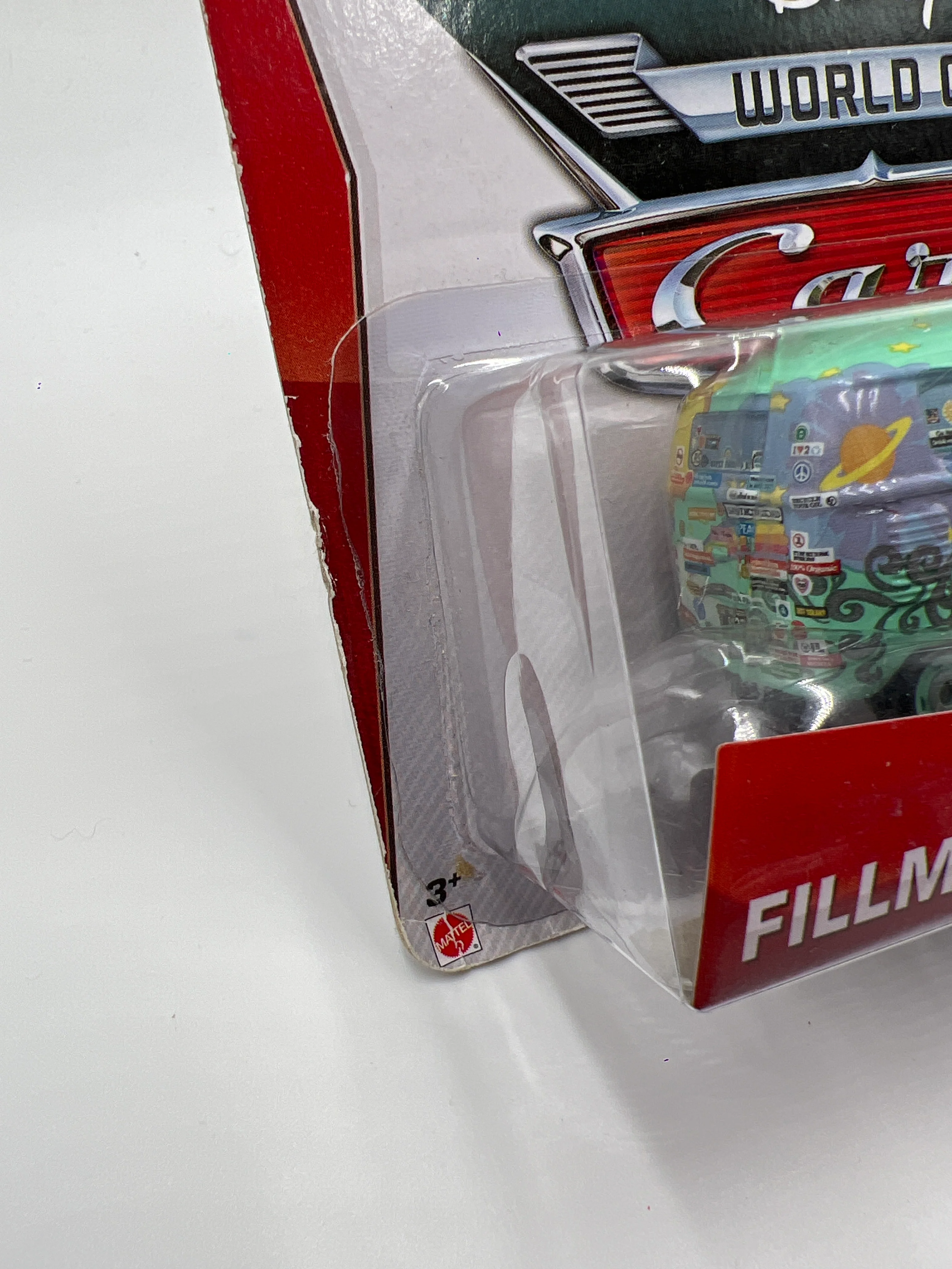 Disney Pixar The World Of Cars Radiator Springs #10 Fillmore Green Card Not Perfect 141D - Image 5
