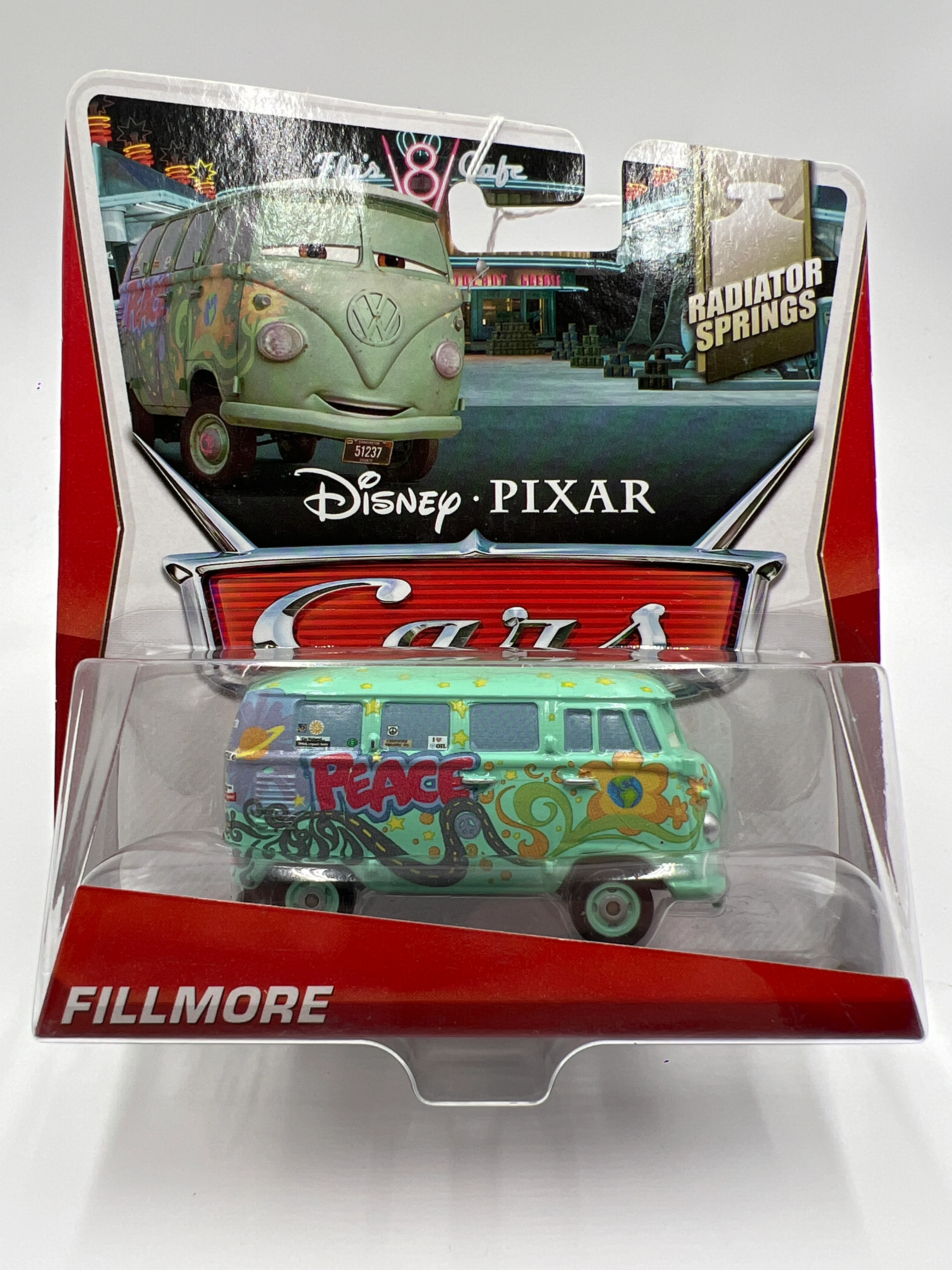 Disney Pixar The World Of Cars Radiator Springs #10 Fillmore Green 141E - Image 2