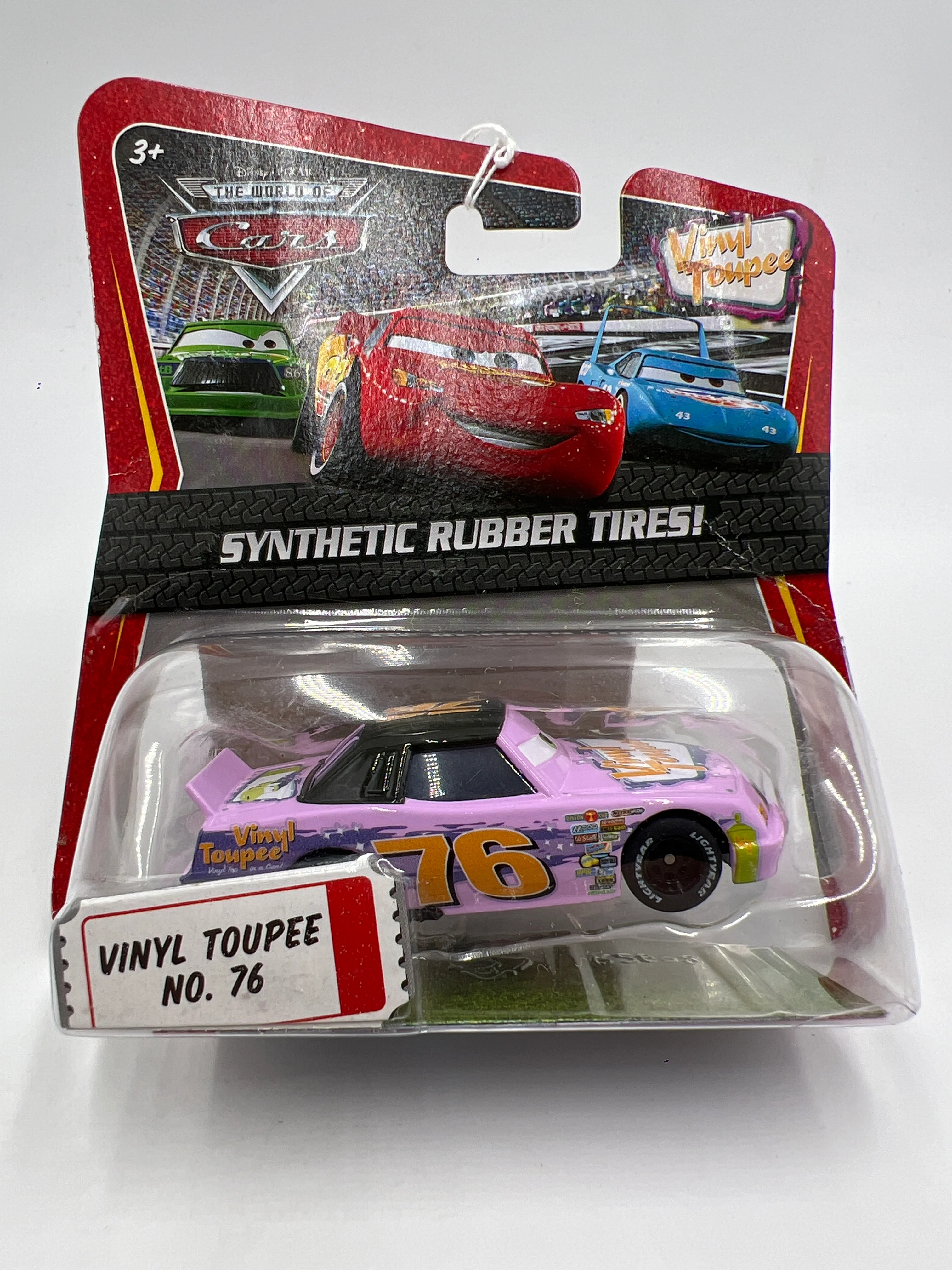 Disney Pixar The World Of Cars Vinyl Toupee No 76 137A