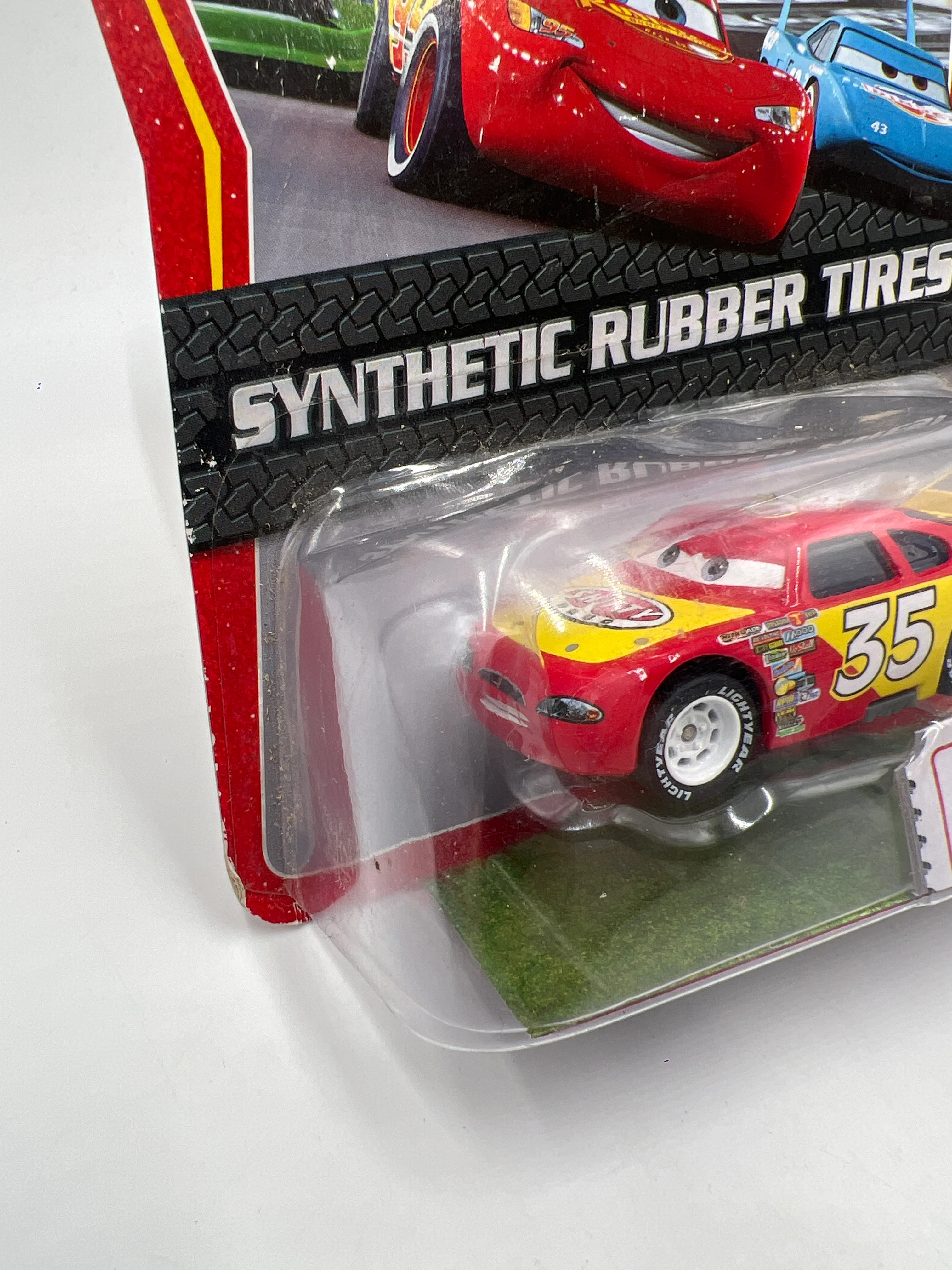 Disney Pixar The World Of Cars Rubber Tires Shifty Drug No 35 Bad Cards 139i - Image 4