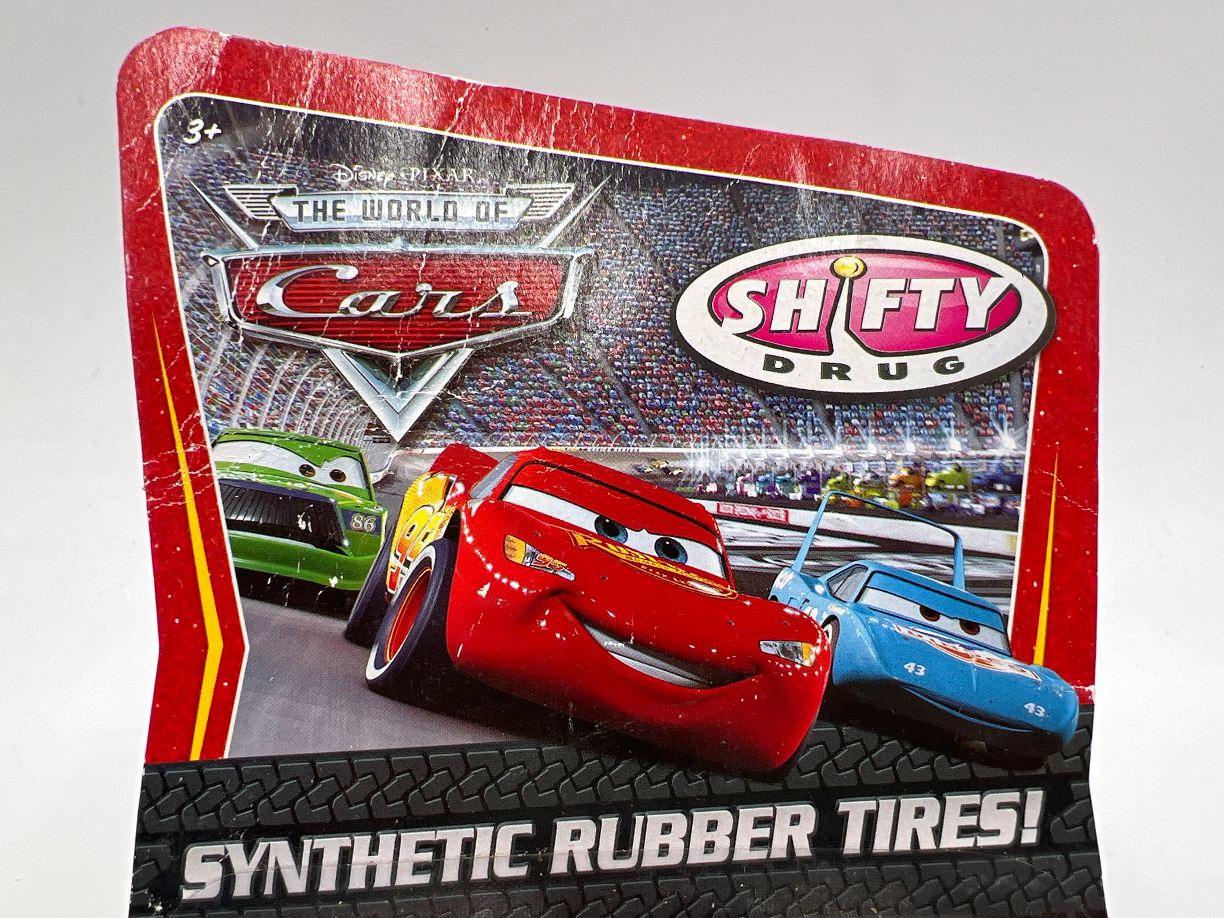 Disney Pixar The World Of Cars Rubber Tires Shifty Drug No 35 Bad Cards 139i - Image 5
