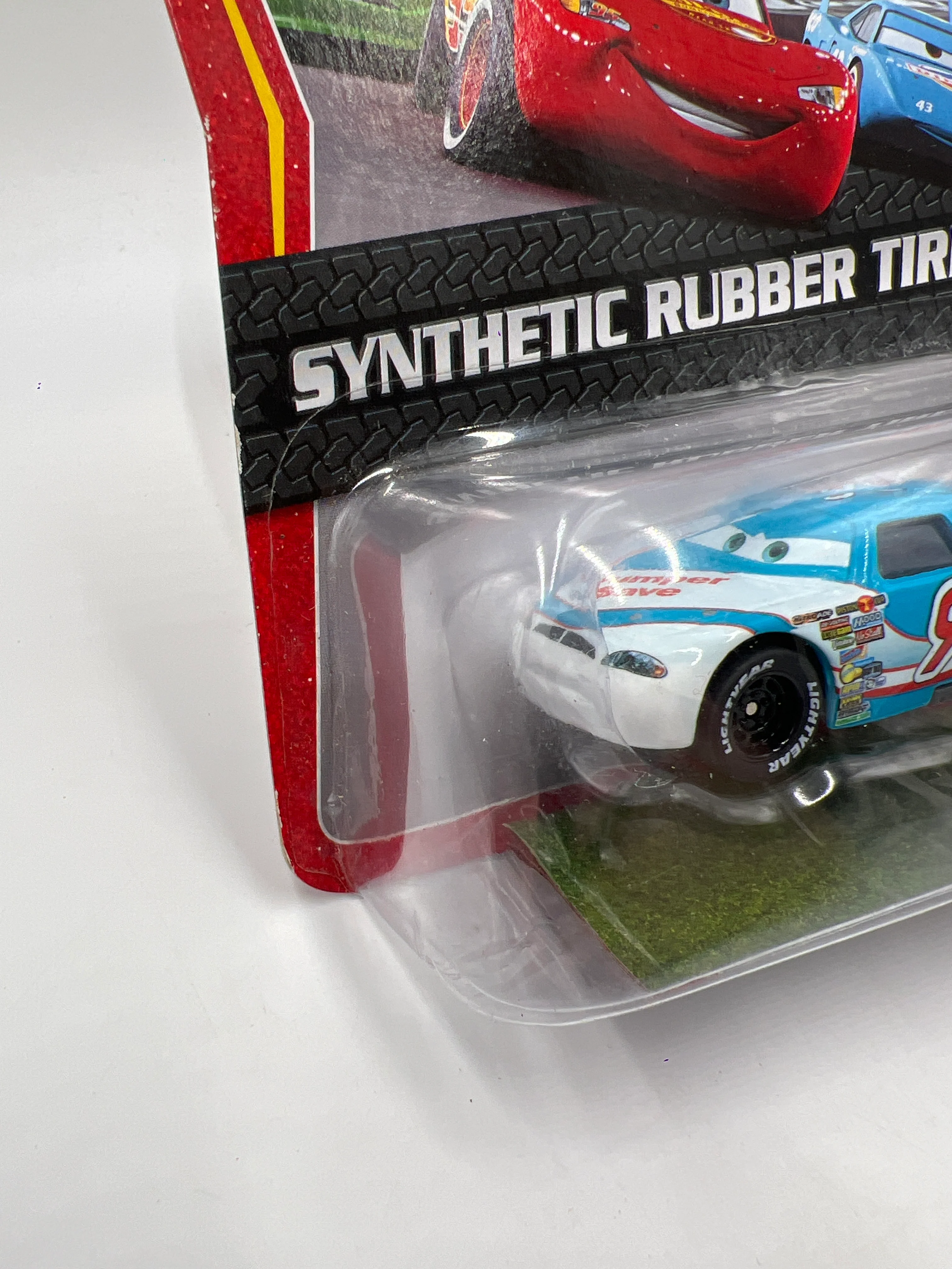 Disney Pixar The World Of Cars Rubber Tires Bumper Save No 90 140H - Image 4