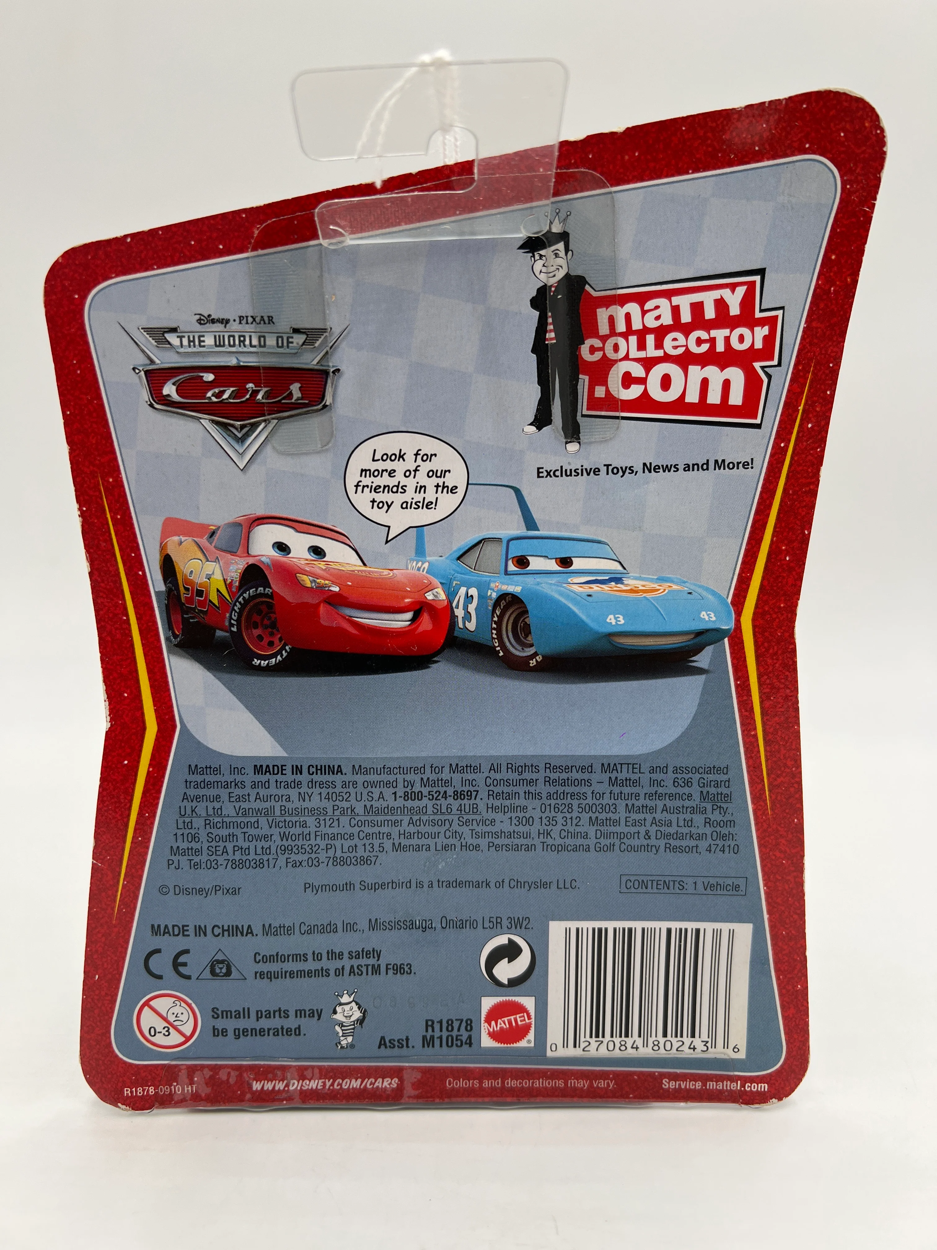 Disney Pixar The World Of Cars Rubber Tires Bumper Save No 90 140H - Image 6