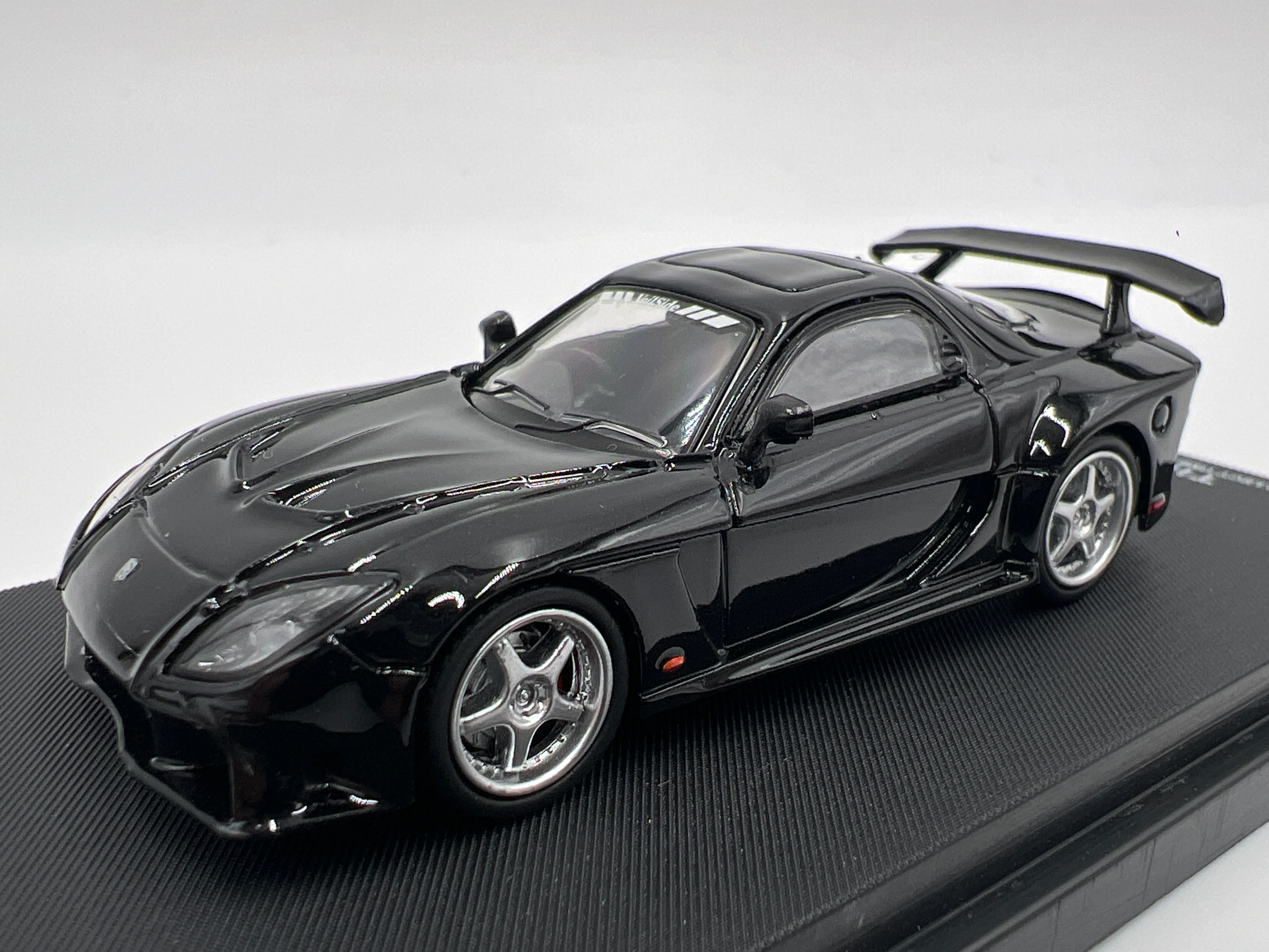 Time Micro 1/64 VeilSide Mazda RX-7 Black - Image 2