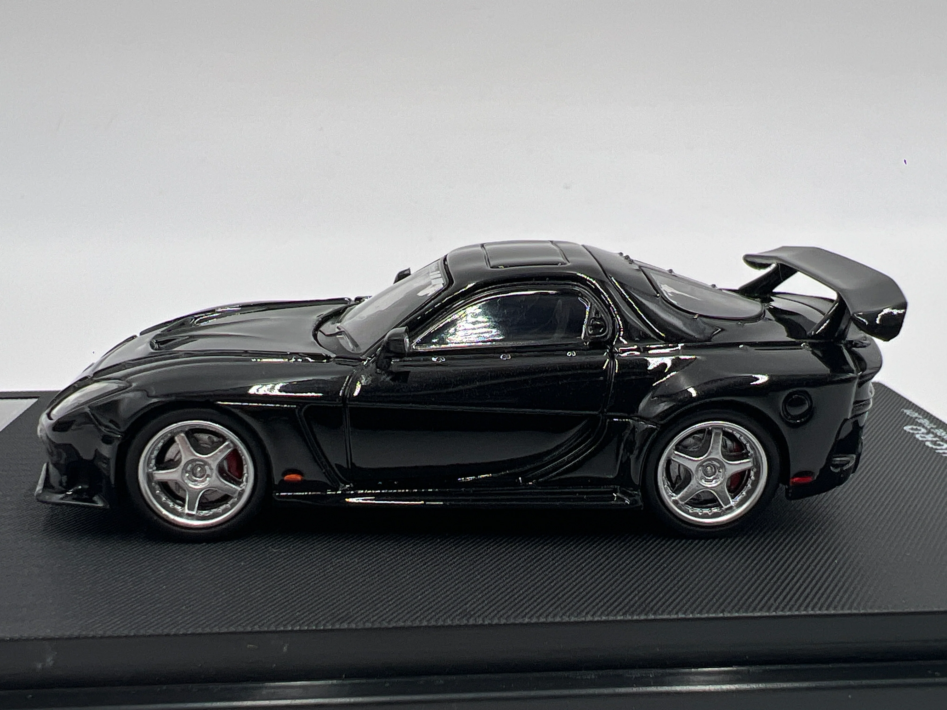 Time Micro 1/64 VeilSide Mazda RX-7 Black - Image 4