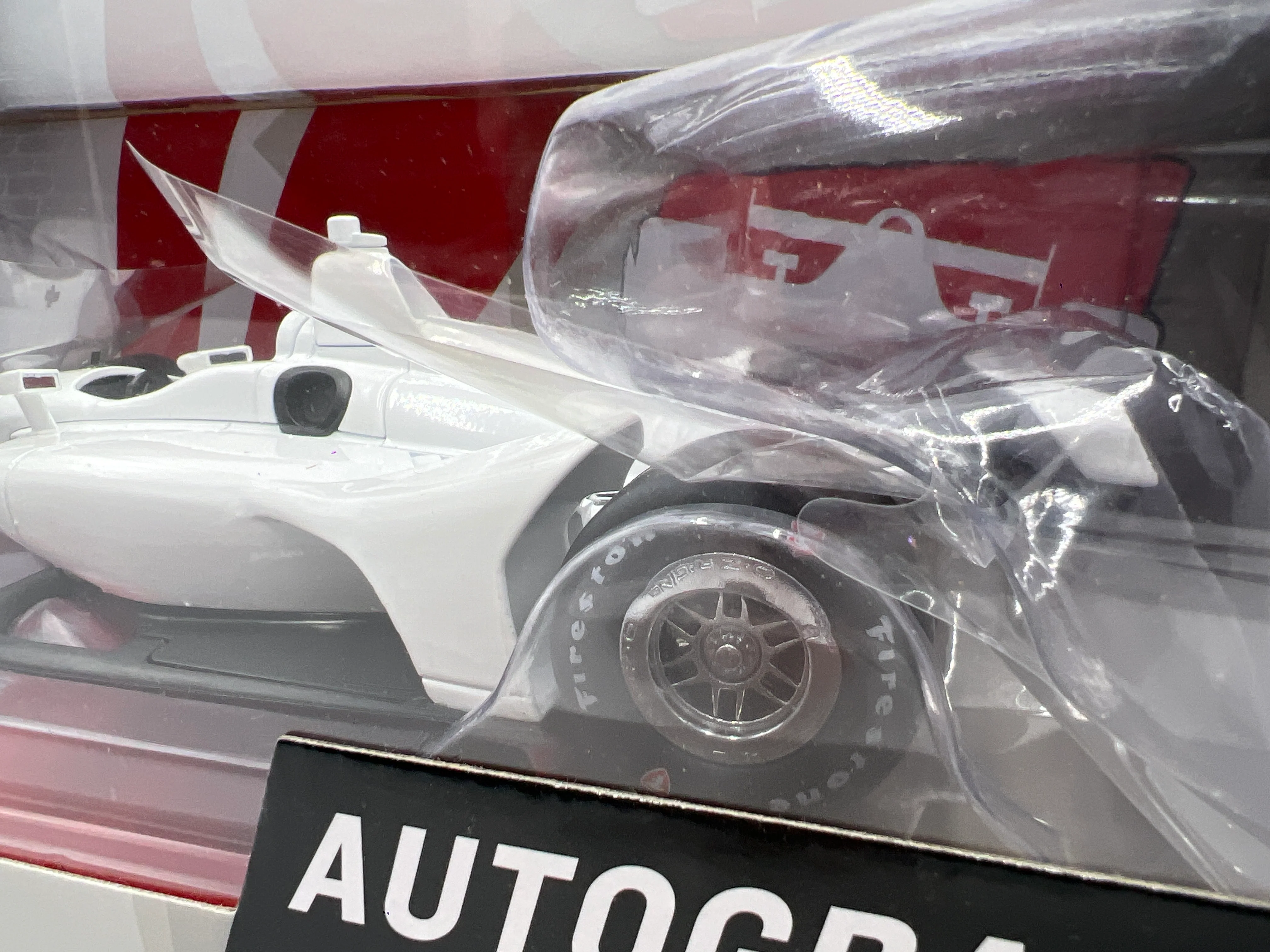 Greenlight 1:18 Indycar Series Autograph Car White - Image 4