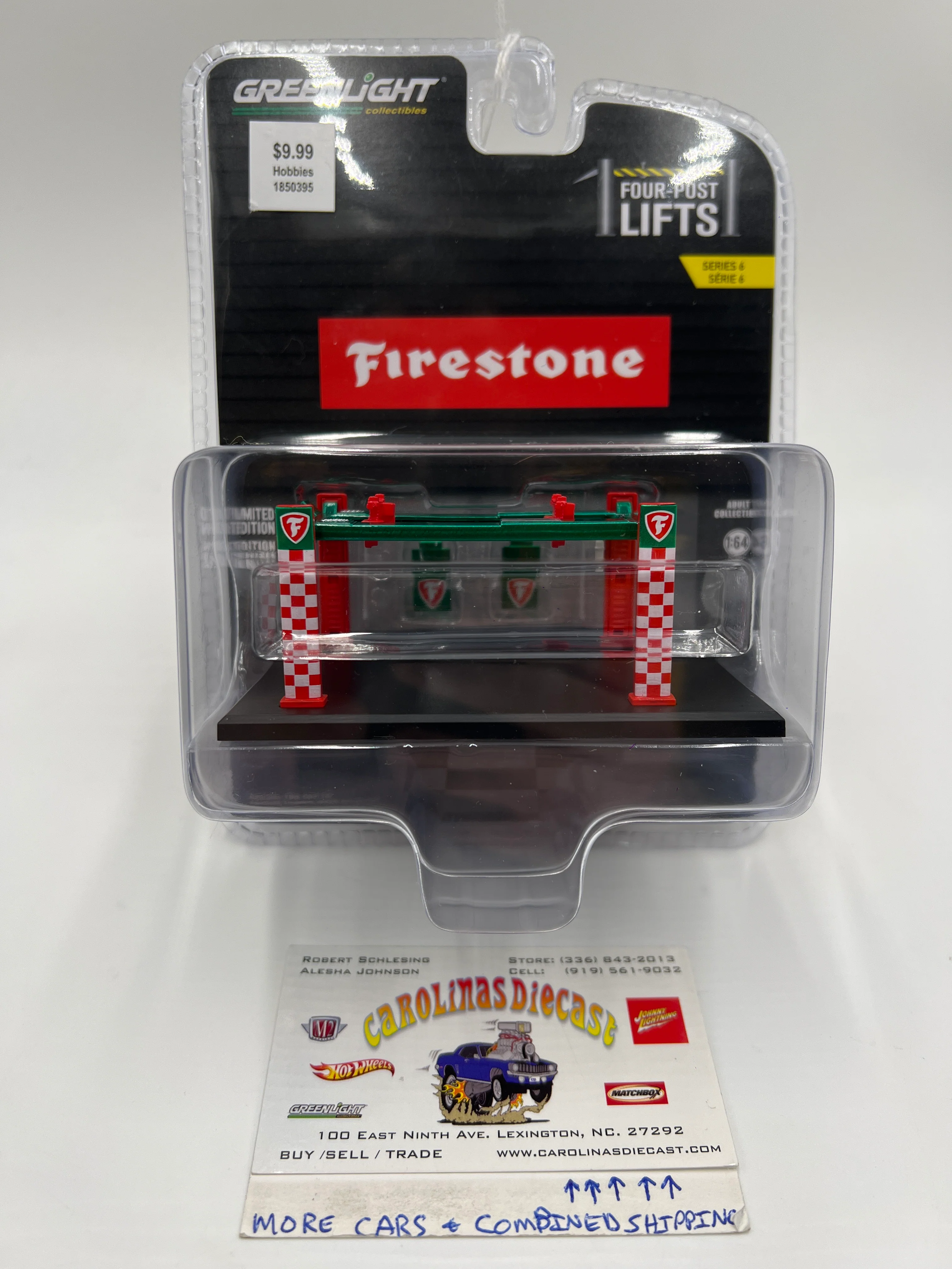 Greenlight Four-Post Lifts Series 6 Firestone CHASE