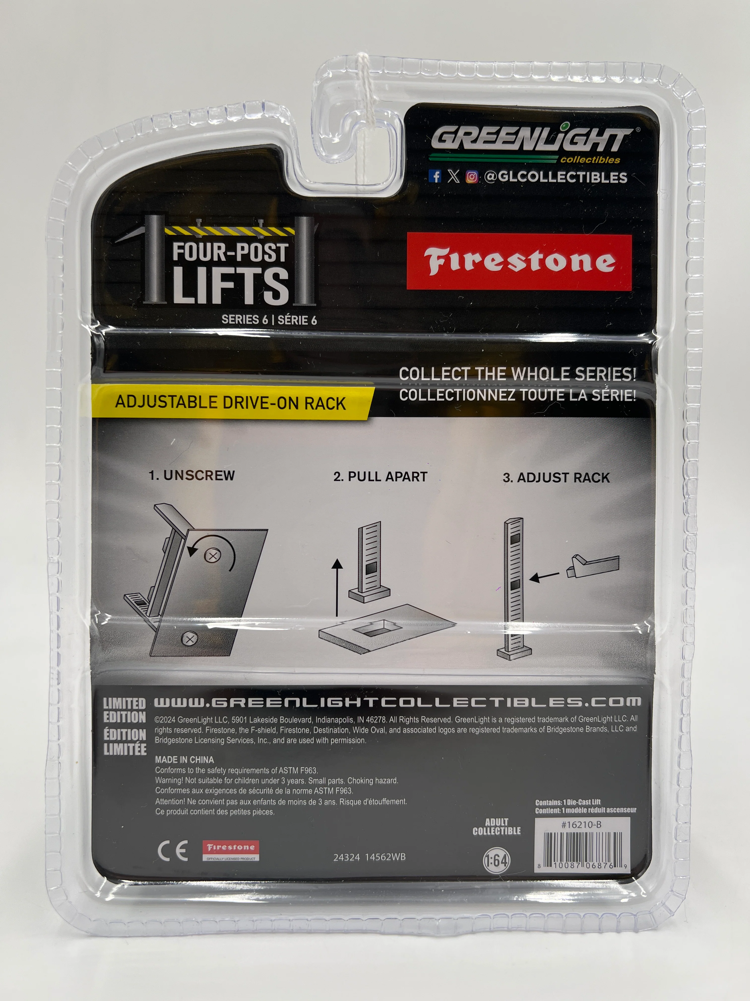 Greenlight Four-Post Lifts Series 6 Firestone CHASE - Image 6