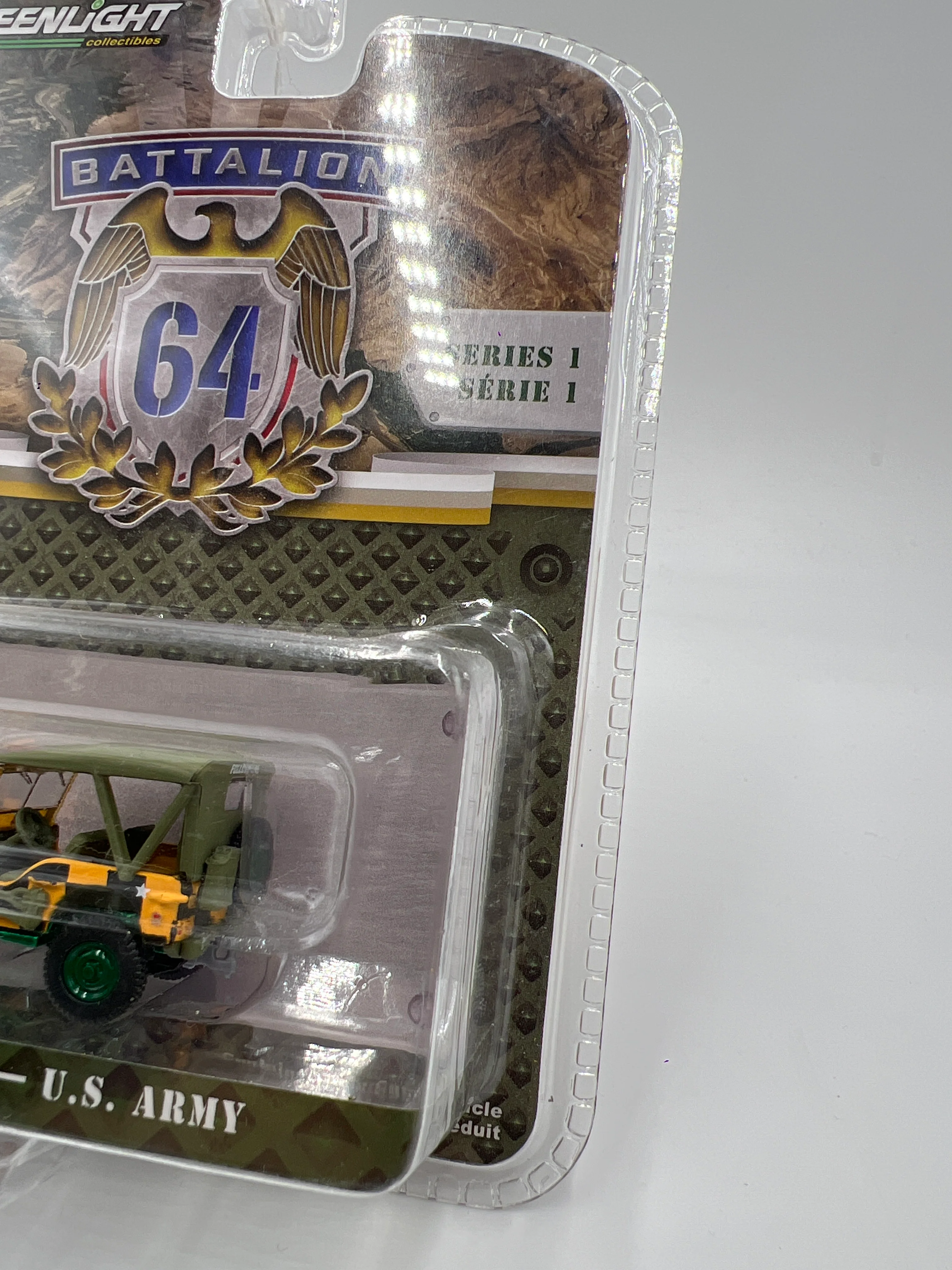 Greenlight Battalion 64 Series 1 CHASE 1943 Willys MB Jeep U.S. Army VHTF - Image 4