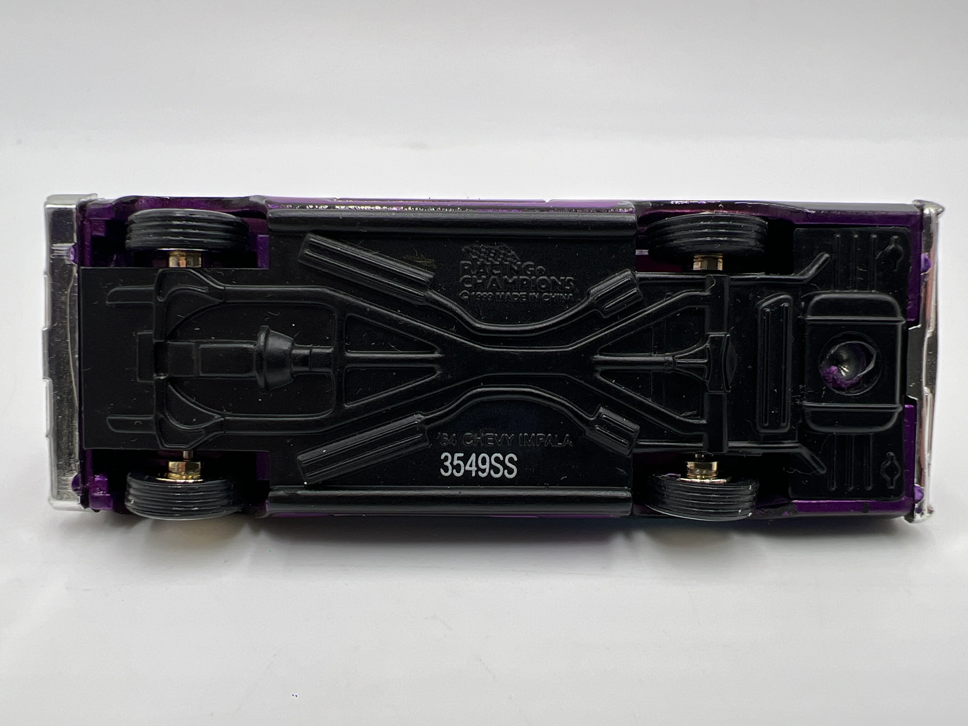 Racing Champions Lowriders 64 Chevy Impala Loose Purple/Blue - Image 6