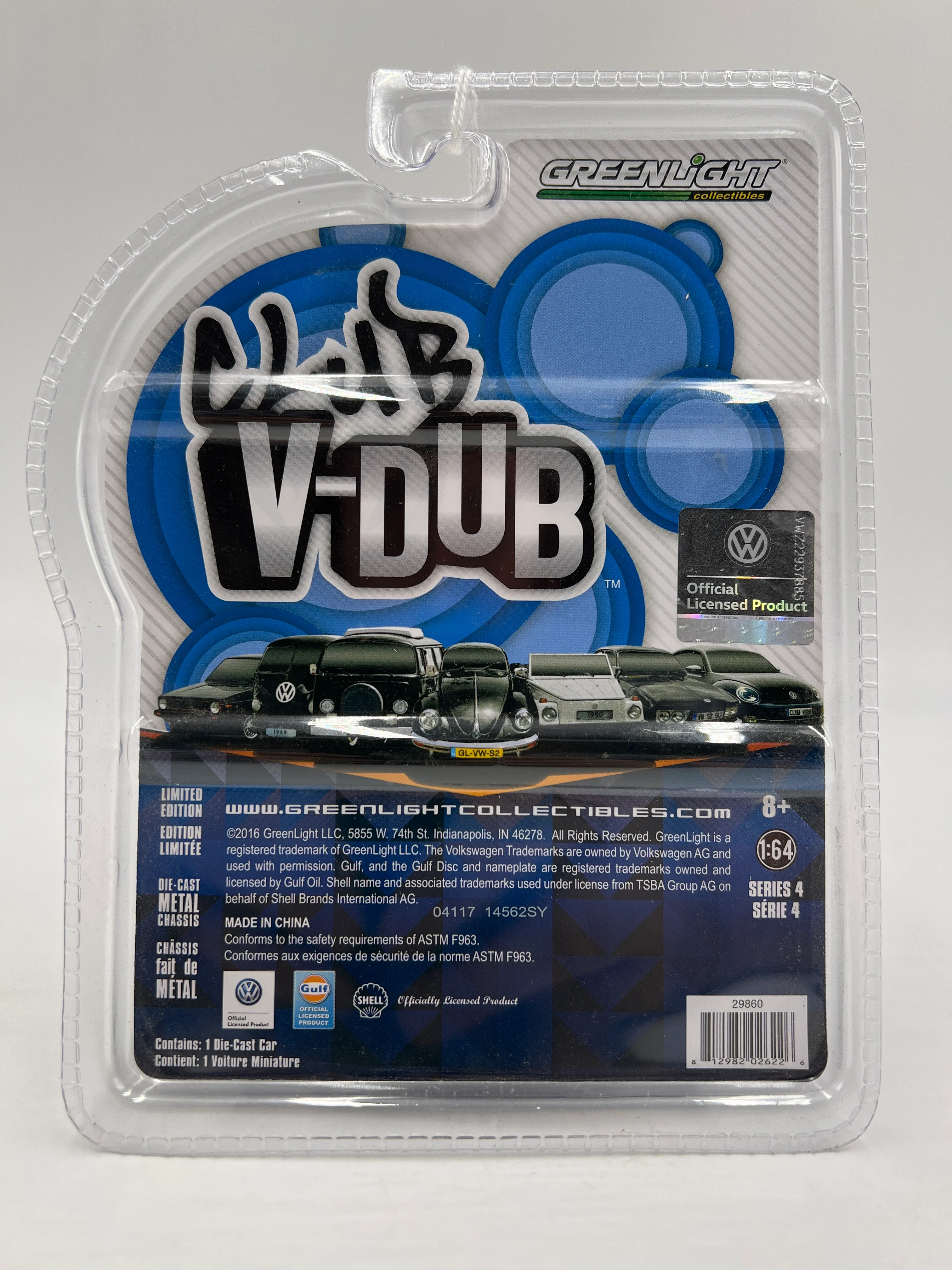 Greenlight Club V-Dub Series 4 1968 Volkswagen Type 2 T2 Westfalia Campmobile 179G - Image 6